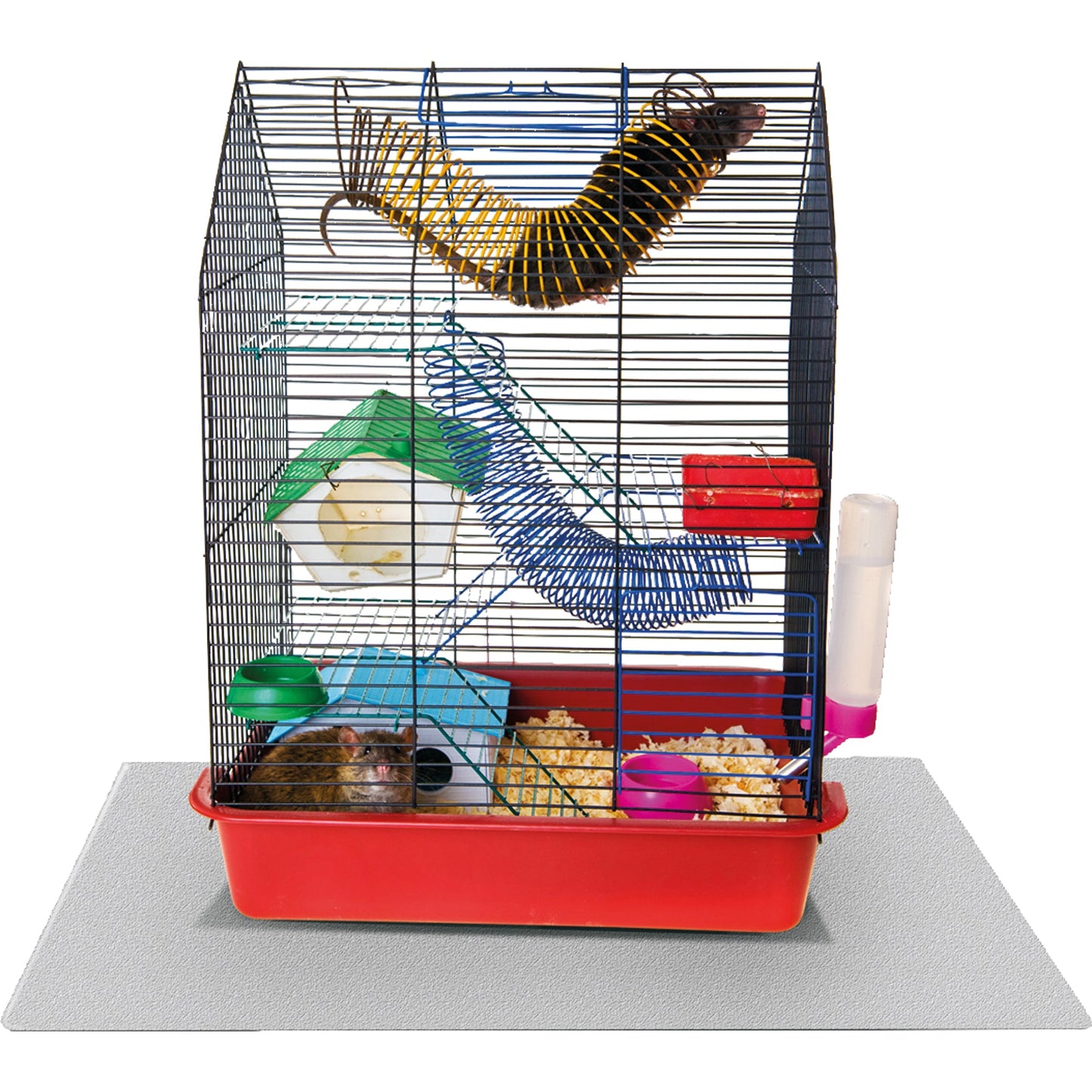 Tex Bodenschutzmatte 51 x 91 cm (B x T) Vinyl transparent matt