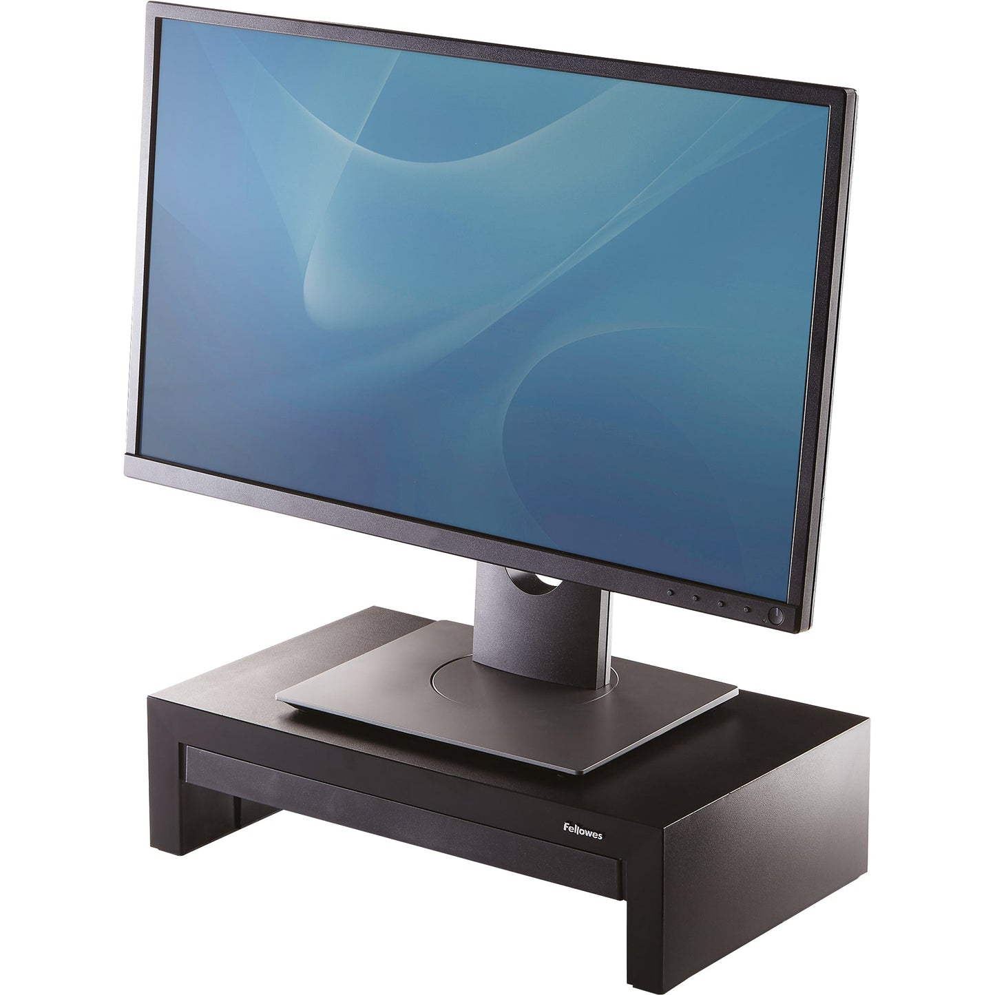 Fellowes® Monitorständer Designer SuitesT 40,6 x 11-15 x 23,8 cm (B x H x T) 18kg höhenverstellbar Kunststoff schwarz