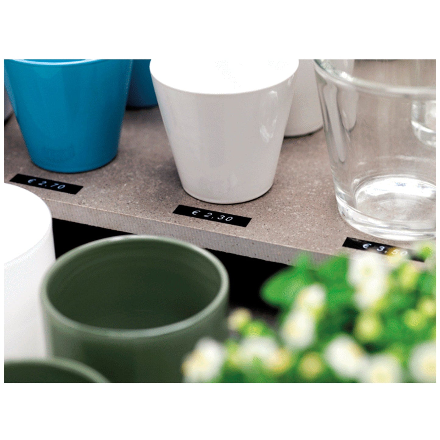 DYMO® Schriftbandkassette 19 mm x 7 m (B x L) rot schwarz