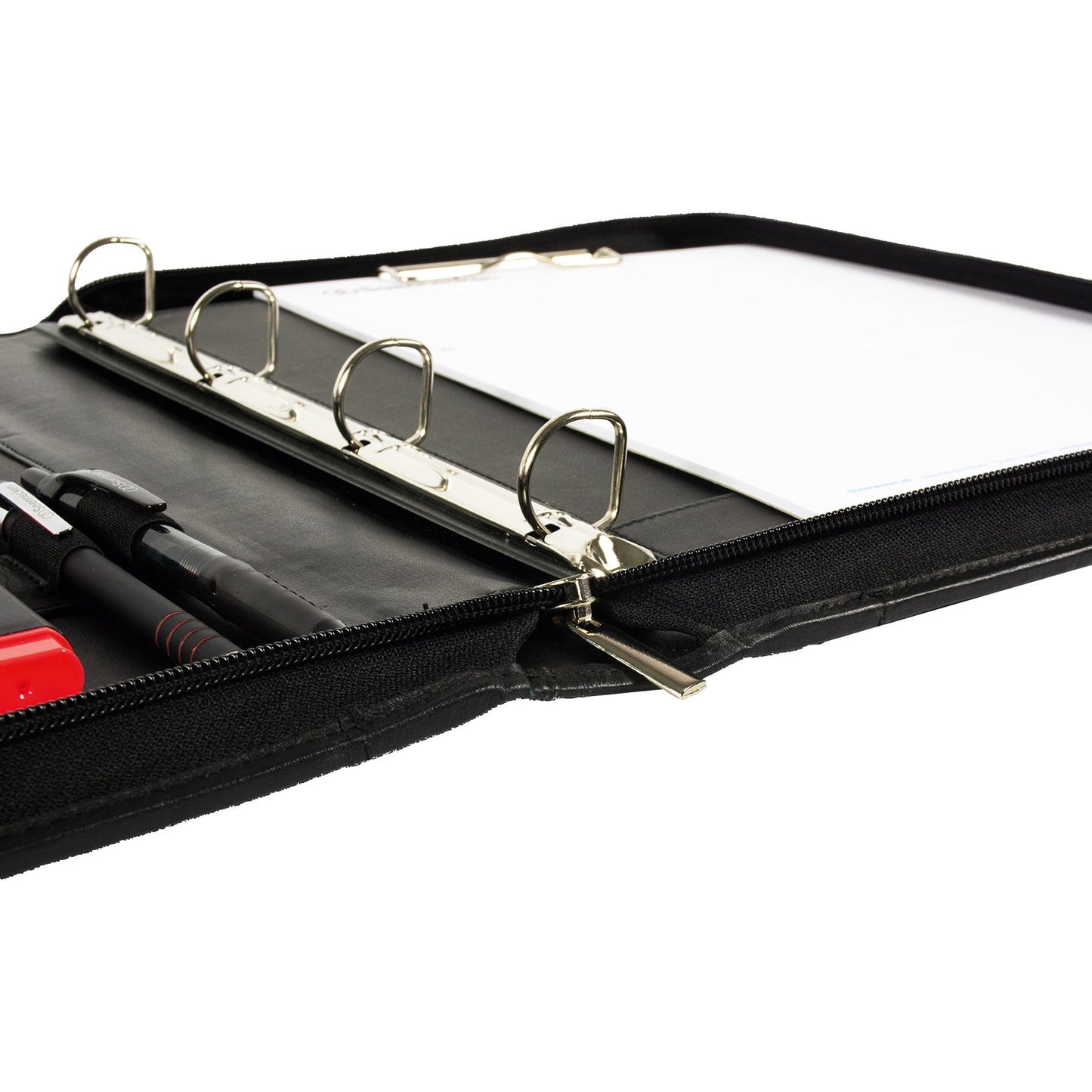 Soennecken Schreibmappe BERLIN 28 x 36,5 x 4,5 cm (B x H x T) Nappaleder schwarz