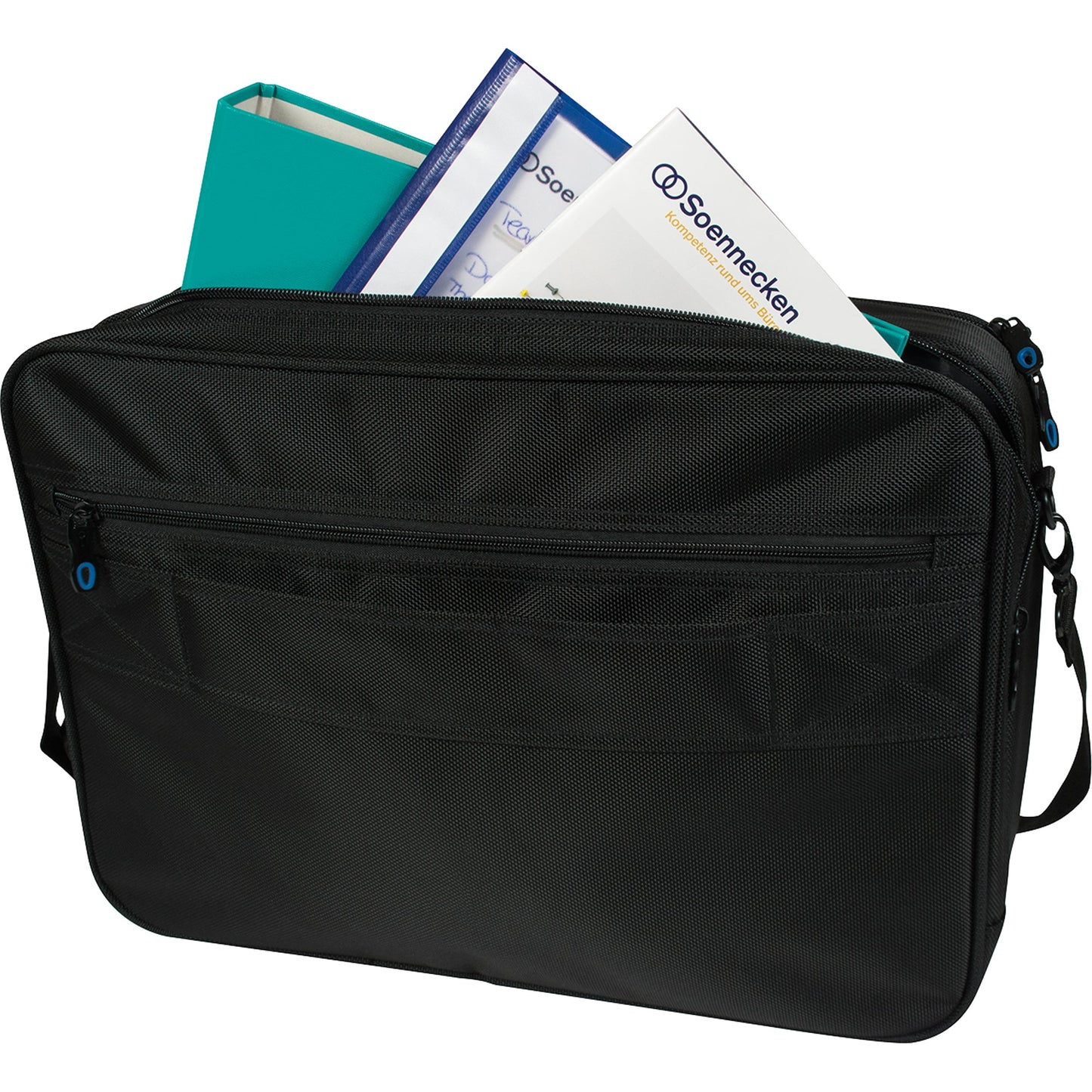 Soennecken Notebooktasche STUTTGART 44 x 31 x 13 cm (B x H x T) Nylon schwarz