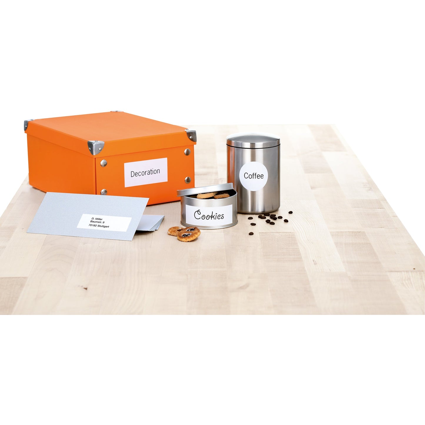HERMA Universaletikett PREMIUM 25,4 x 16,9 mm (B x H) nicht wieder ablösbar Papier weiß 2.800 Etik./Pack.