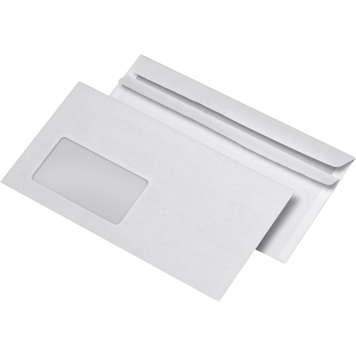 MAILmedia Briefumschlag Kompakt 235 x 125 mm (B x H) mit Selbstklebung mit Fenster 75g/m² grau 1.000 St./Pack.