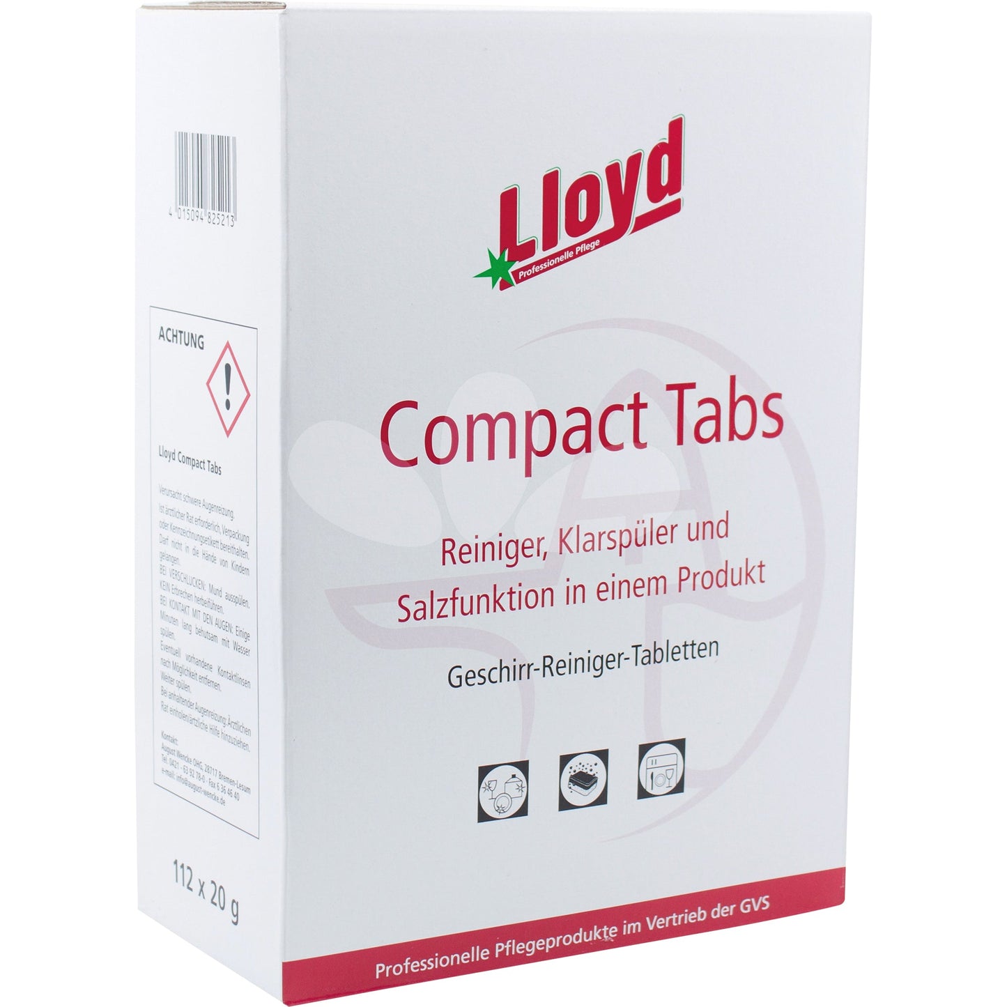 Lloyd Spülmaschinentabs Compact 112 x 18 g/Pack.