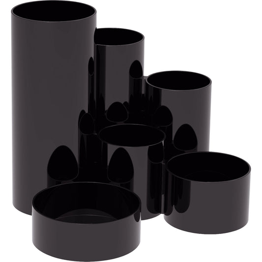 MAUL Stifteköcher MAULtubo 15 x 12,5 cm (Ø x H) Polystyrol schwarz