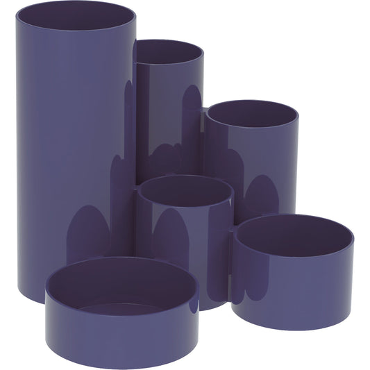 MAUL Stifteköcher MAULtubo 15 x 12,5 cm (Ø x H) Polystyrol blau