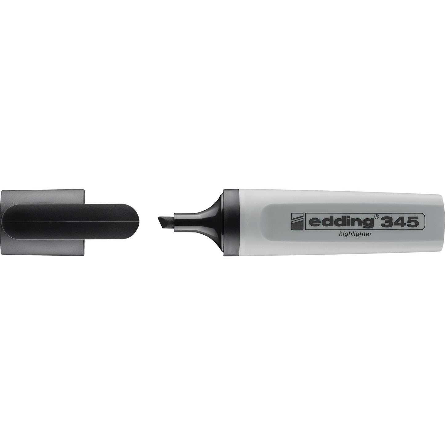 edding Textmarker copylighter 345 2-5mm silbergrau Keilspitze