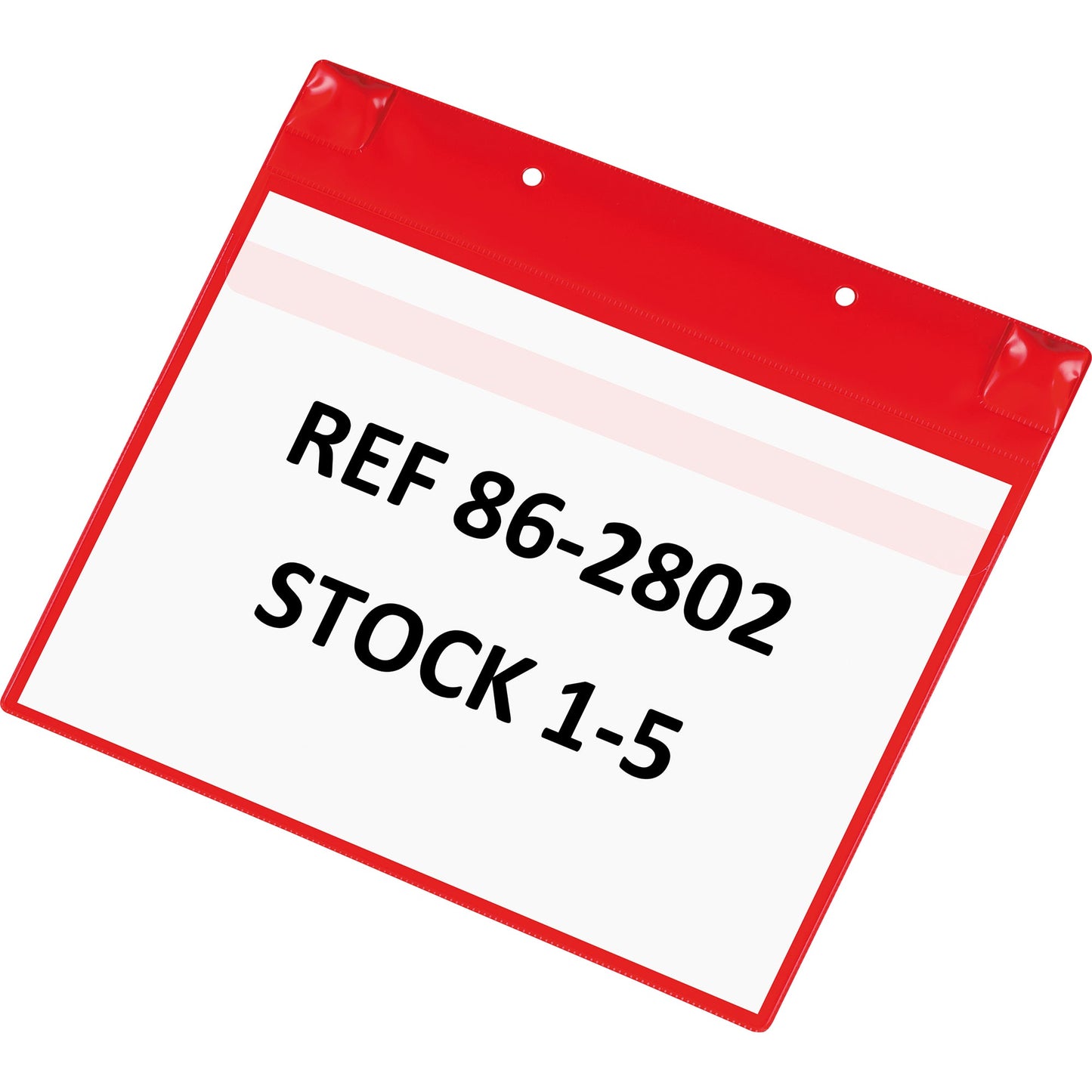 DJOIS Sichttasche Neodym DIN A4 quer PVC rot 5 St./Pack.