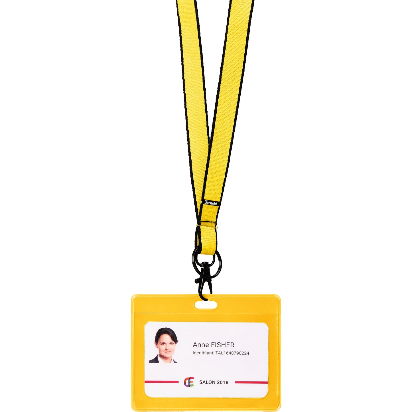 DJOIS Namensschild 99 x 69 mm (B x H) gelb 30 St./Pack.