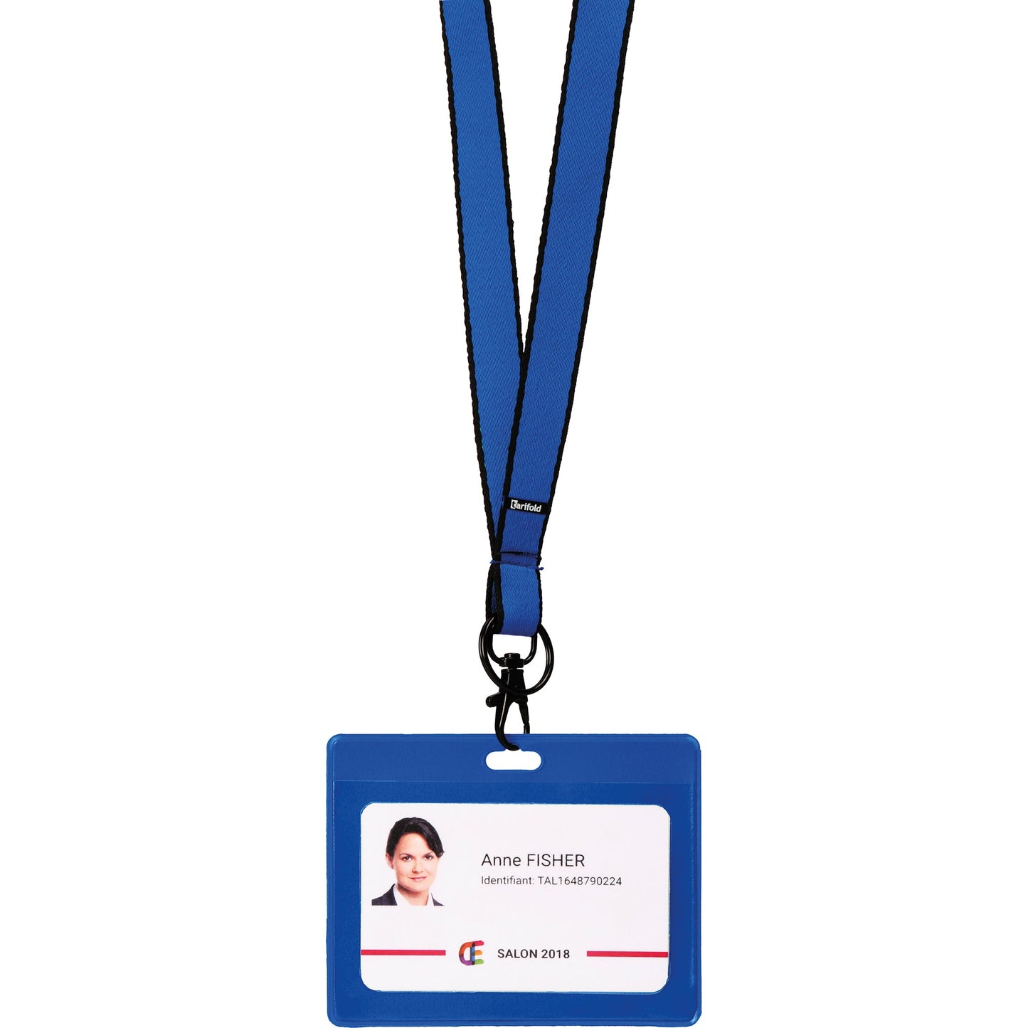 DJOIS Namensschild 99 x 69 mm (B x H) blau 30 St./Pack.