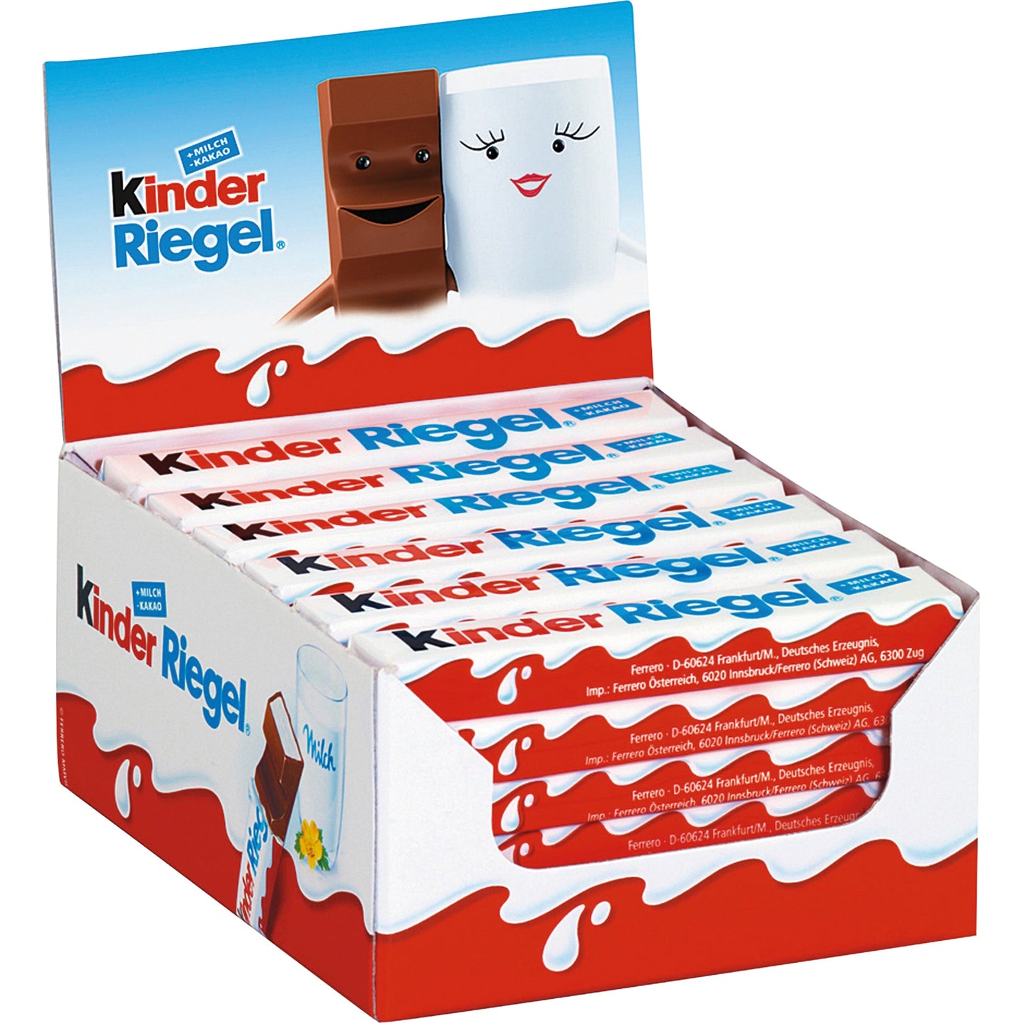 Kinder Schokoriegel 36 x 21 g/Pack.