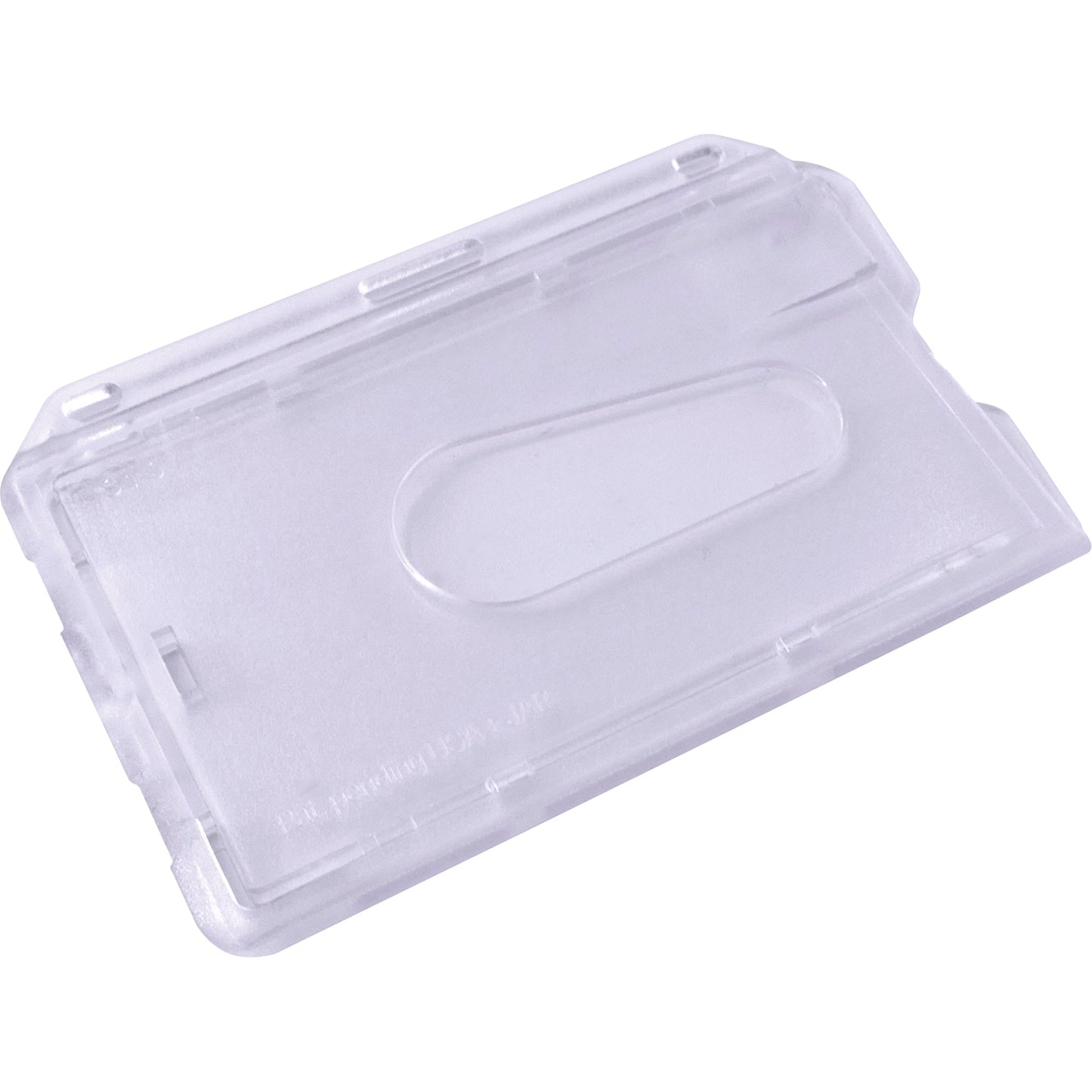 Namensschild 86 x 54 mm (B x H) Clip