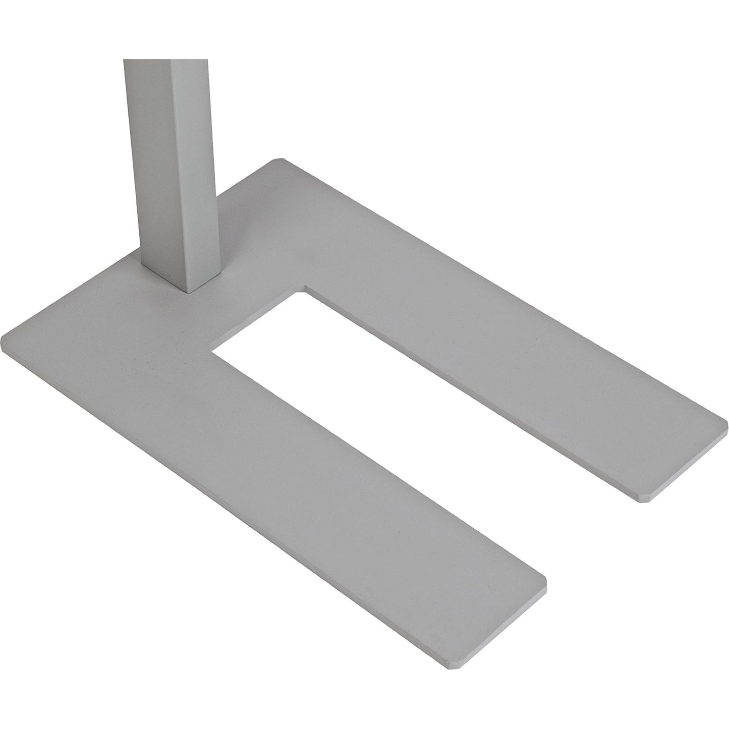 MAUL Stehleuchte MAULjaval C je Lichtquelle: 1 x 34 kWh/1.000h, 2 x 17 kWh/1.000h LED Helligkeit einstellbar silber
