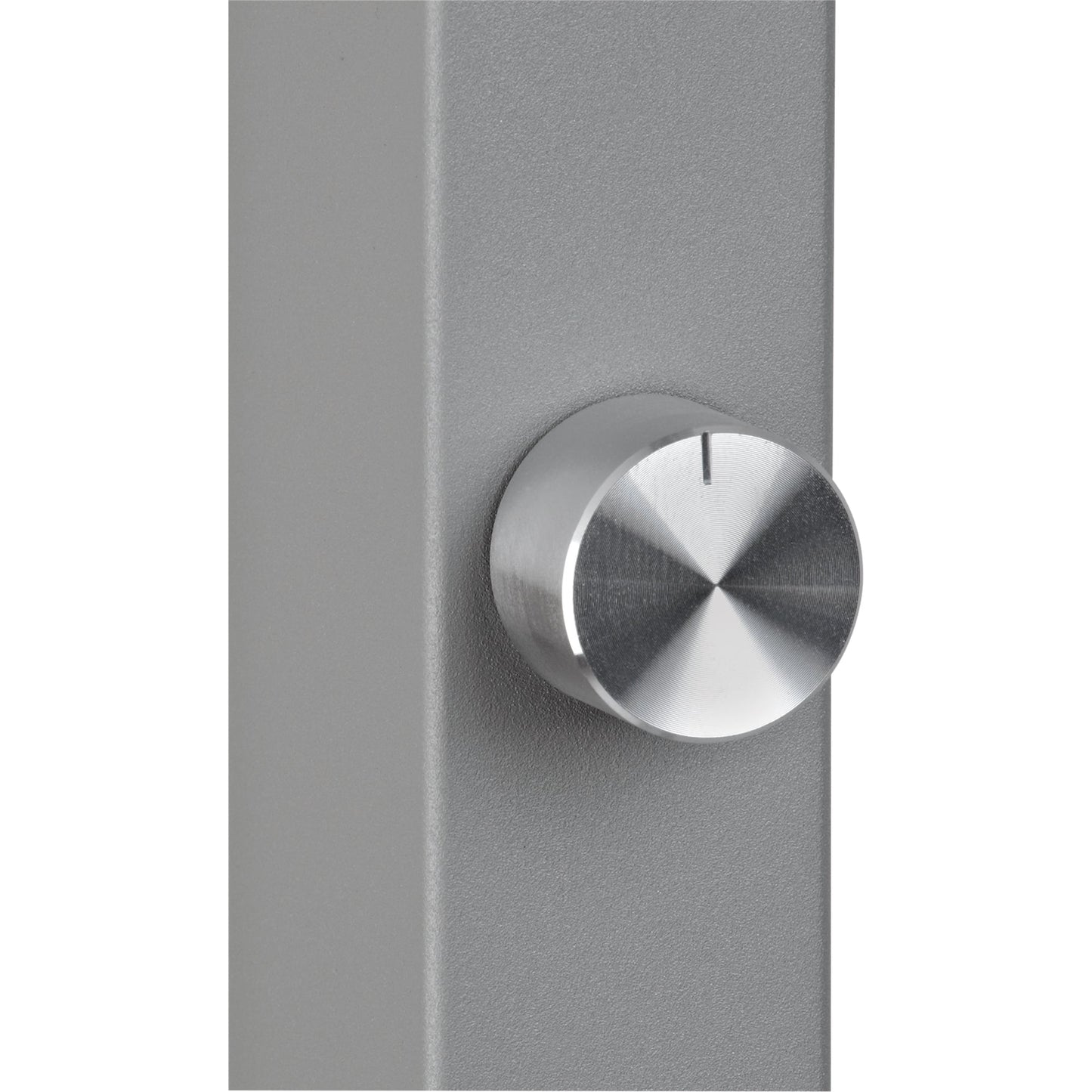 MAUL Stehleuchte MAULjaval C je Lichtquelle: 1 x 34 kWh/1.000h, 2 x 17 kWh/1.000h LED Helligkeit einstellbar silber