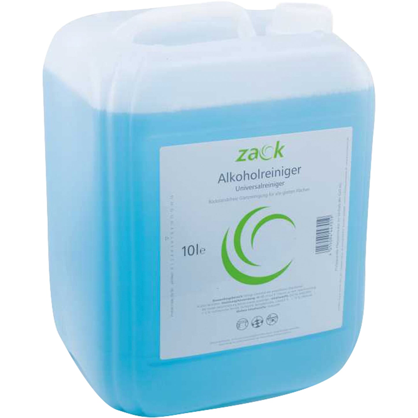 zack Allzweckreiniger nicht dermatologisch getestet nicht biologisch abbaubar 7 Kanister Kunststoff 10l