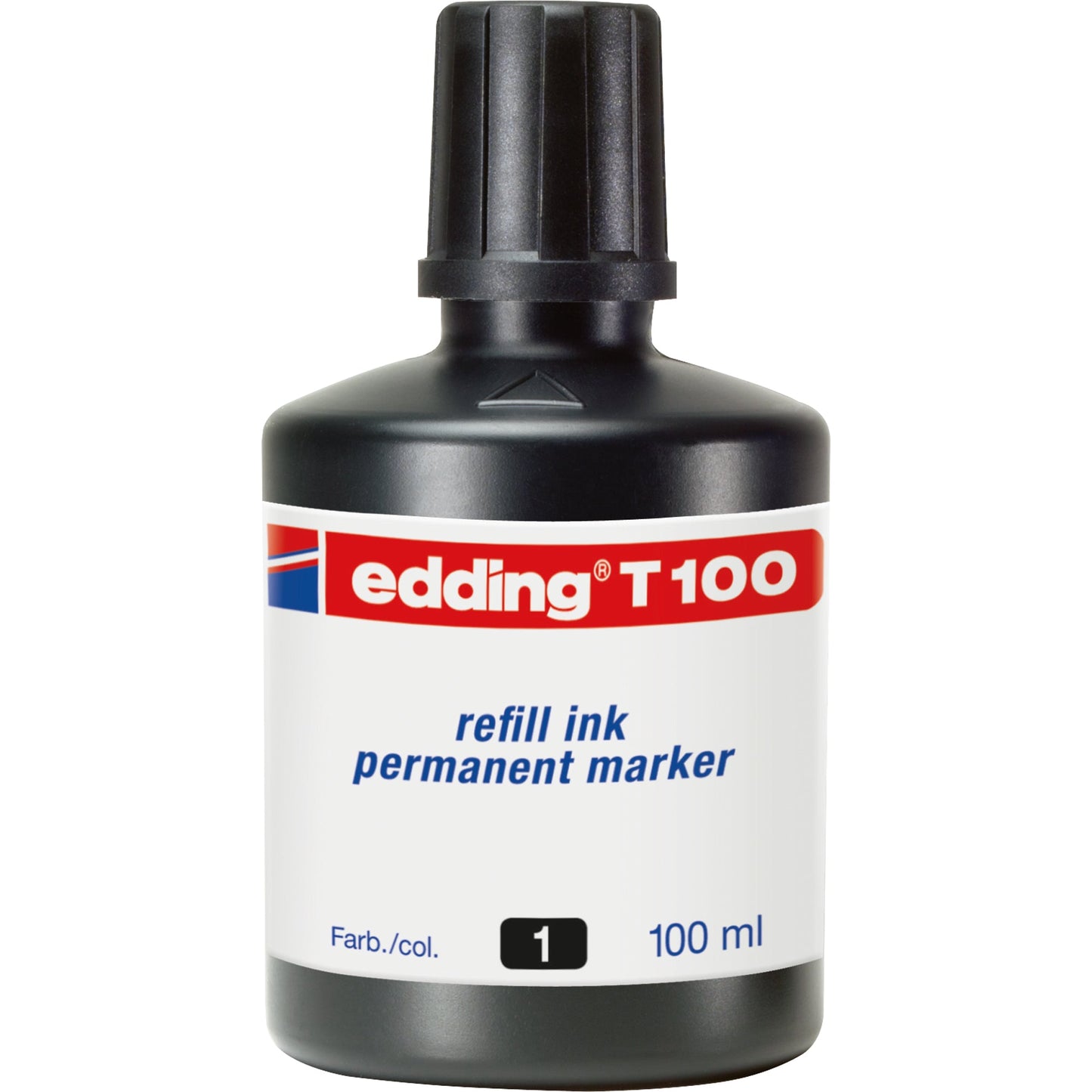 edding Nachfülltinte Marker T100 Flasche schwarz 100ml