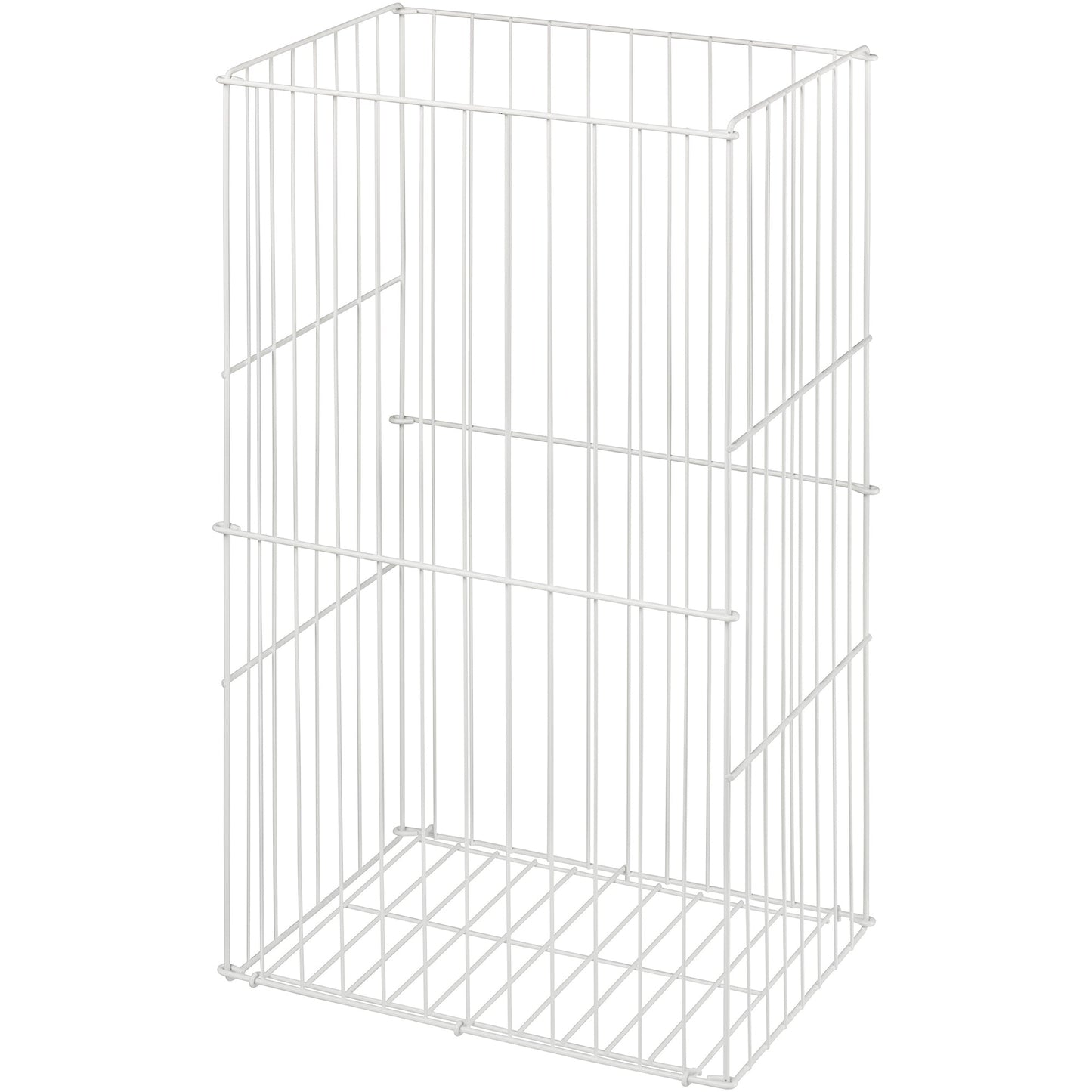 Satino by WEPA Abfalleimer 60l Draht weiß 1 Sortierfach