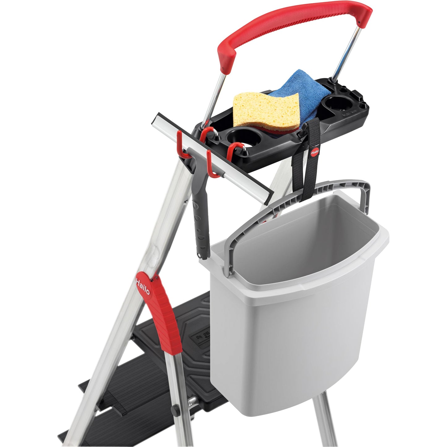 Hailo Stehleiter L100 Topline 2,85m Aluminium