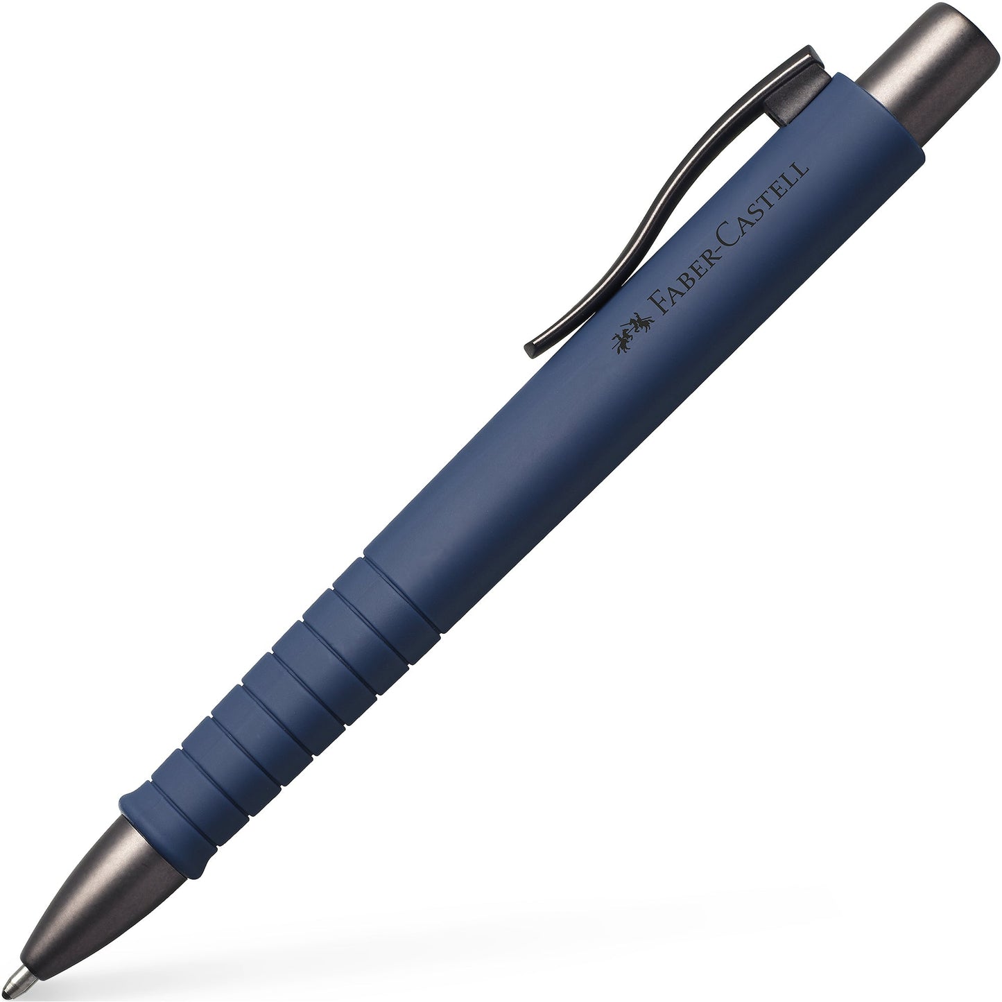 Faber-Castell Kugelschreiber Poly Ball Urban 0,6mm XB blau Mine auswechselbar dokumentenecht Schaftfarbe: navy blue