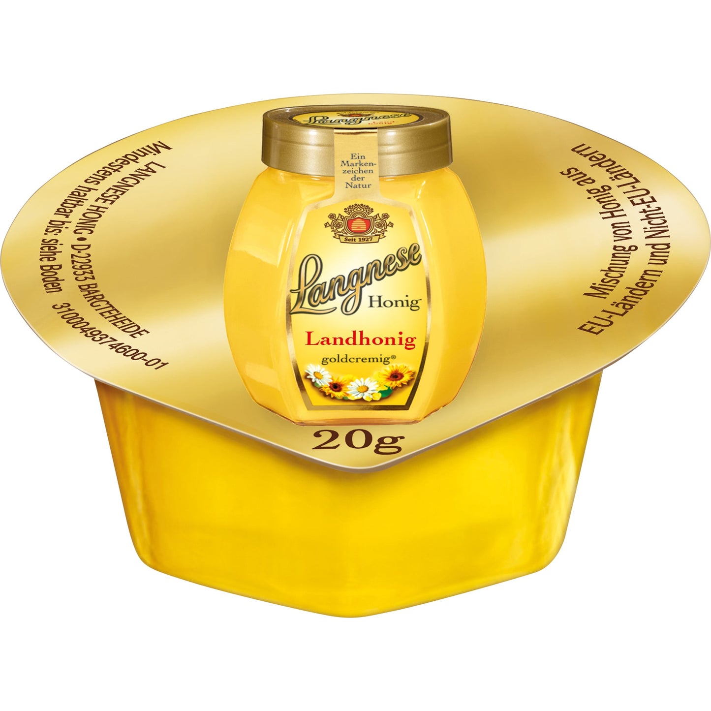 Langnese Honig Landhonig Portionsdose 72 x 20 g/Pack.