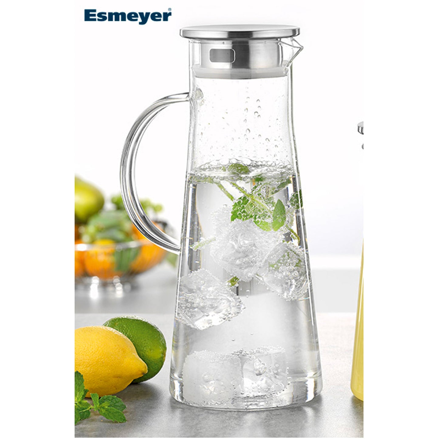 Esmeyer® Karaffe FARO 1,7l Borosilikatglas transparent