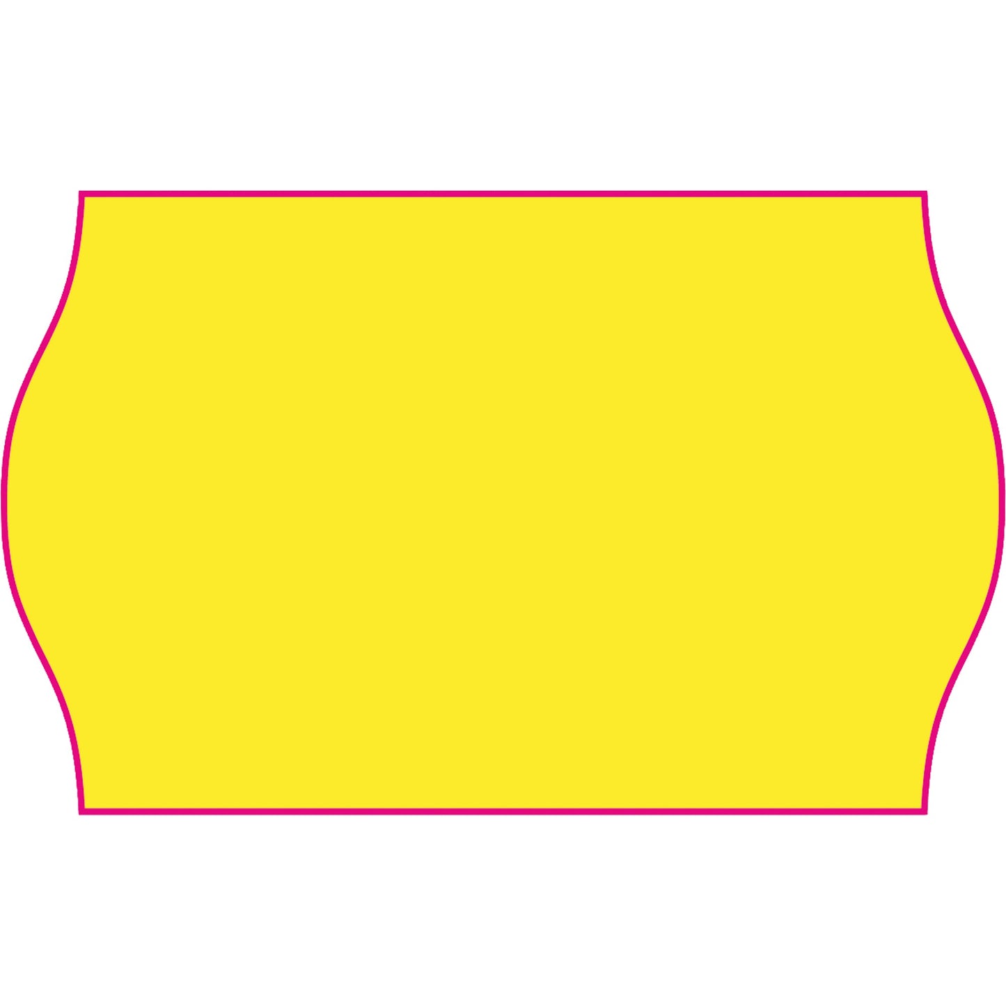 CreenLine Auszeichnungsetikett 26 x 16 mm (B x H) gelb 1.200 Etik./Rl. 21.600 Etik./Pack.