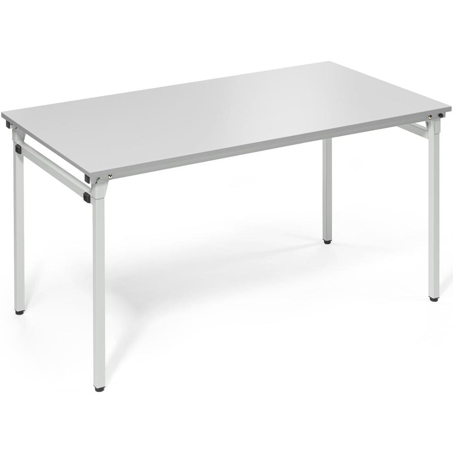 Konferenztisch 1.400 x 720 x 700 mm (B x H x T) 3-Schicht-Spanplatte lichtgrau