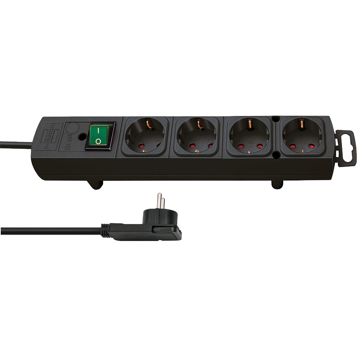 brennenstuhl® Steckdosenleiste Comfort-Line Plus 4 Steckdosen schwarz