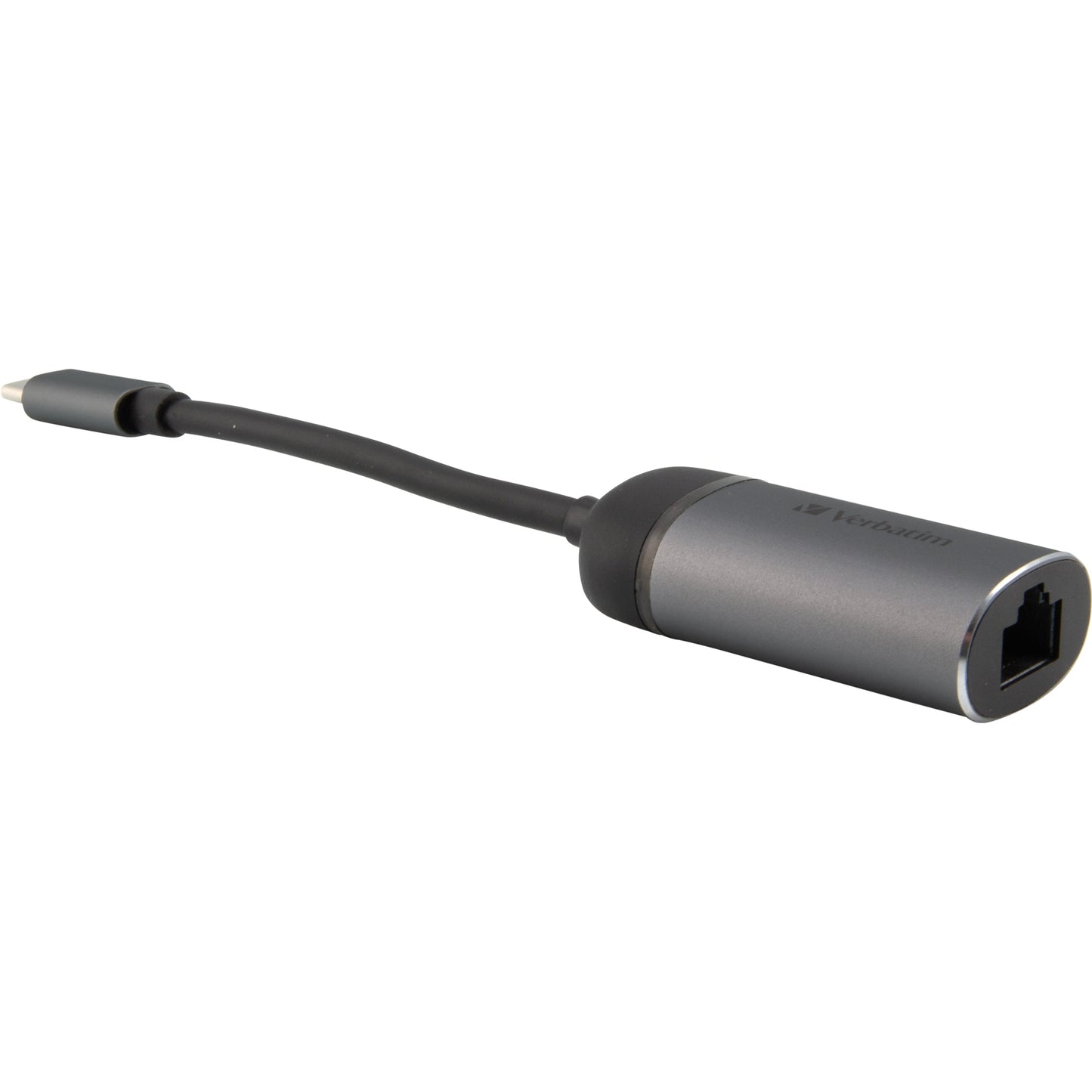Verbatim Adapter USB-C-Stecker/LAN-Buchse schwarz/grau