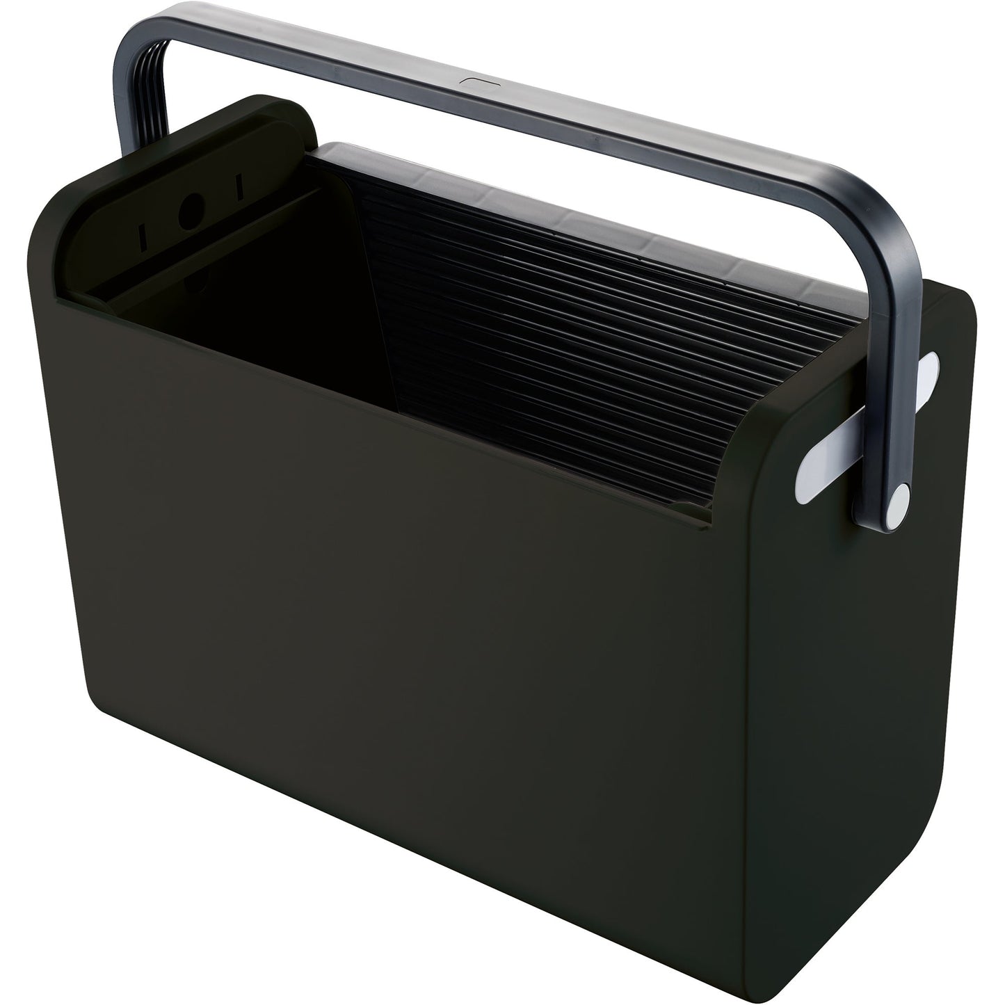 helit Hängemappenbox the mobil box DIN A4 25 Hängemappen Polystyrol schwarz