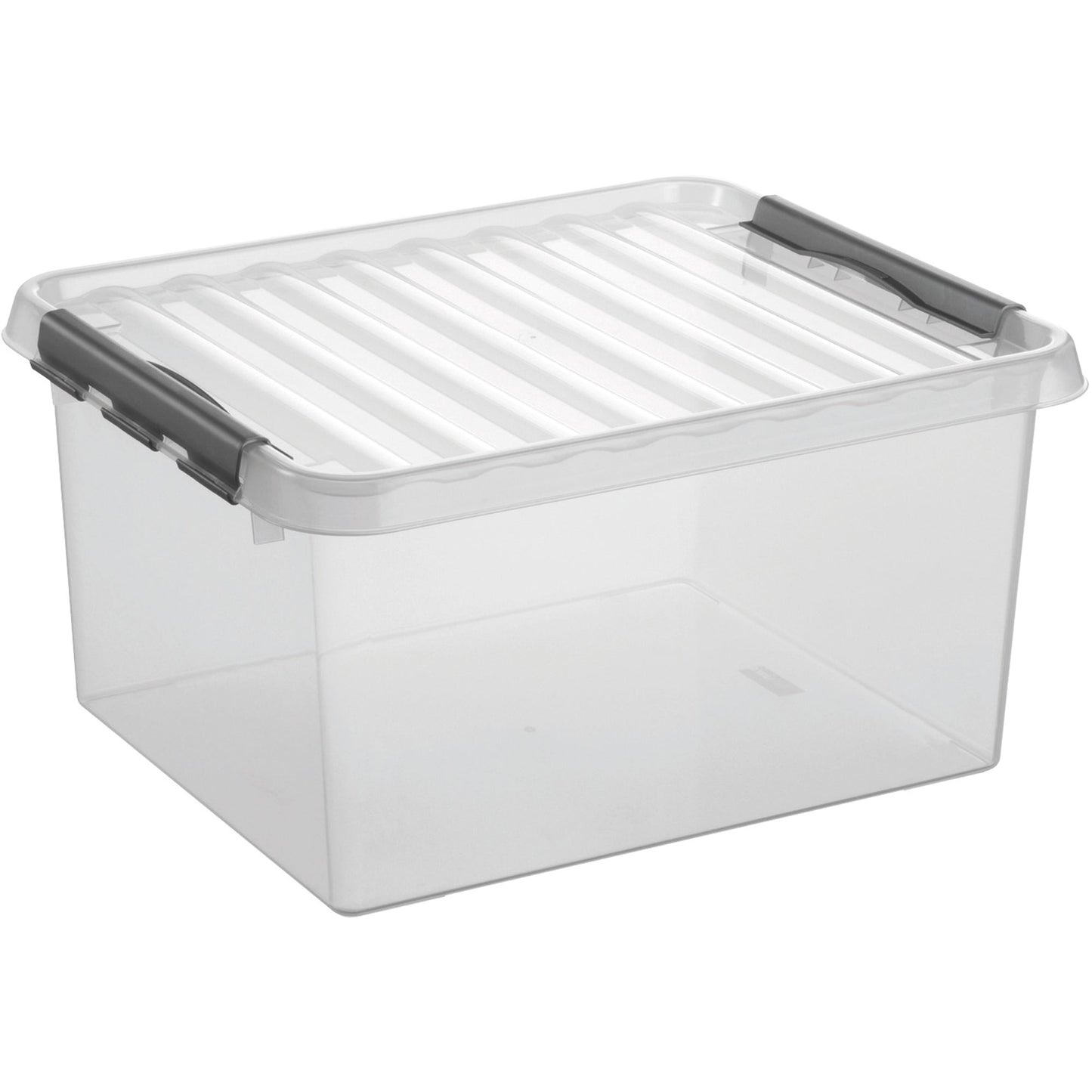 Sunware Aufbewahrungsbox Q-line 50 x 26 x 40 cm (B x H x T) DIN A3 36l Kunststoff transparent