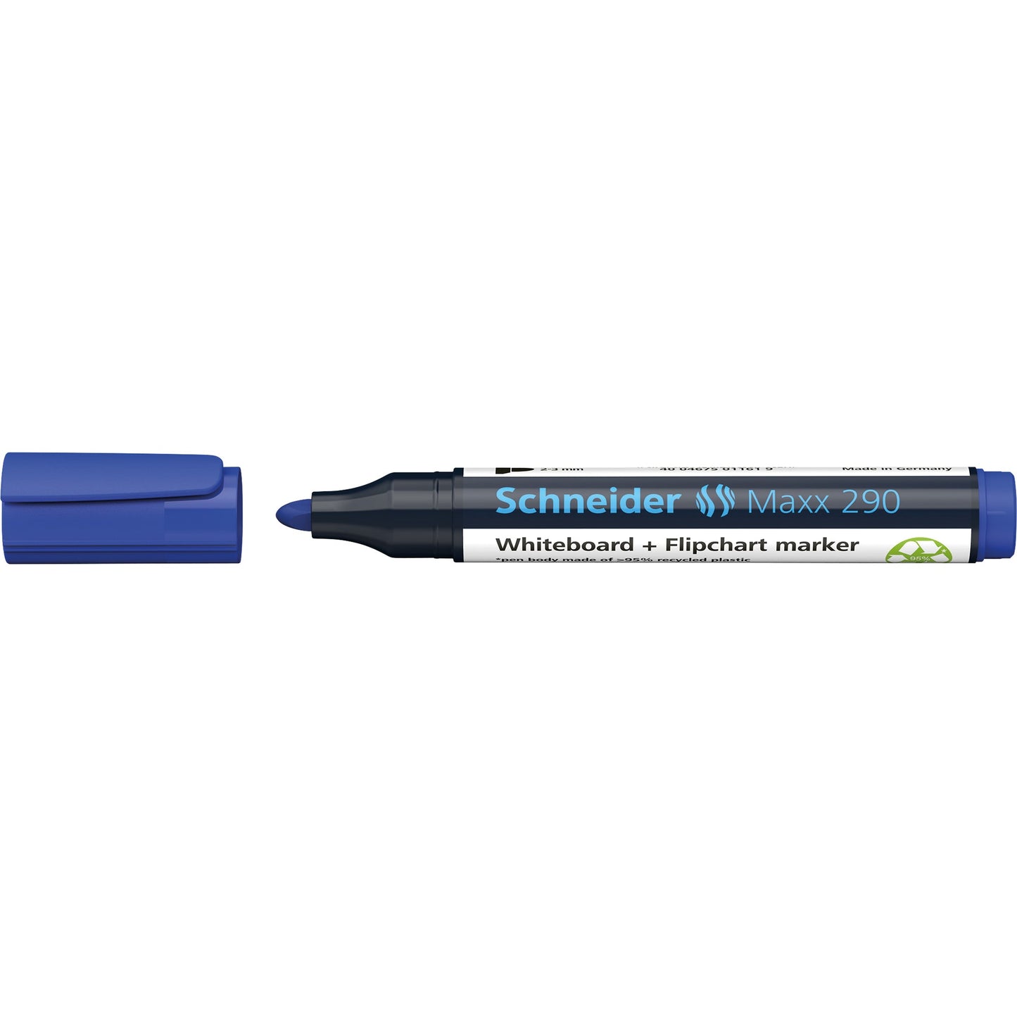 Schneider Whiteboard-/Flipchartmarker Maxx 290 2-3mm blau Rundspitze
