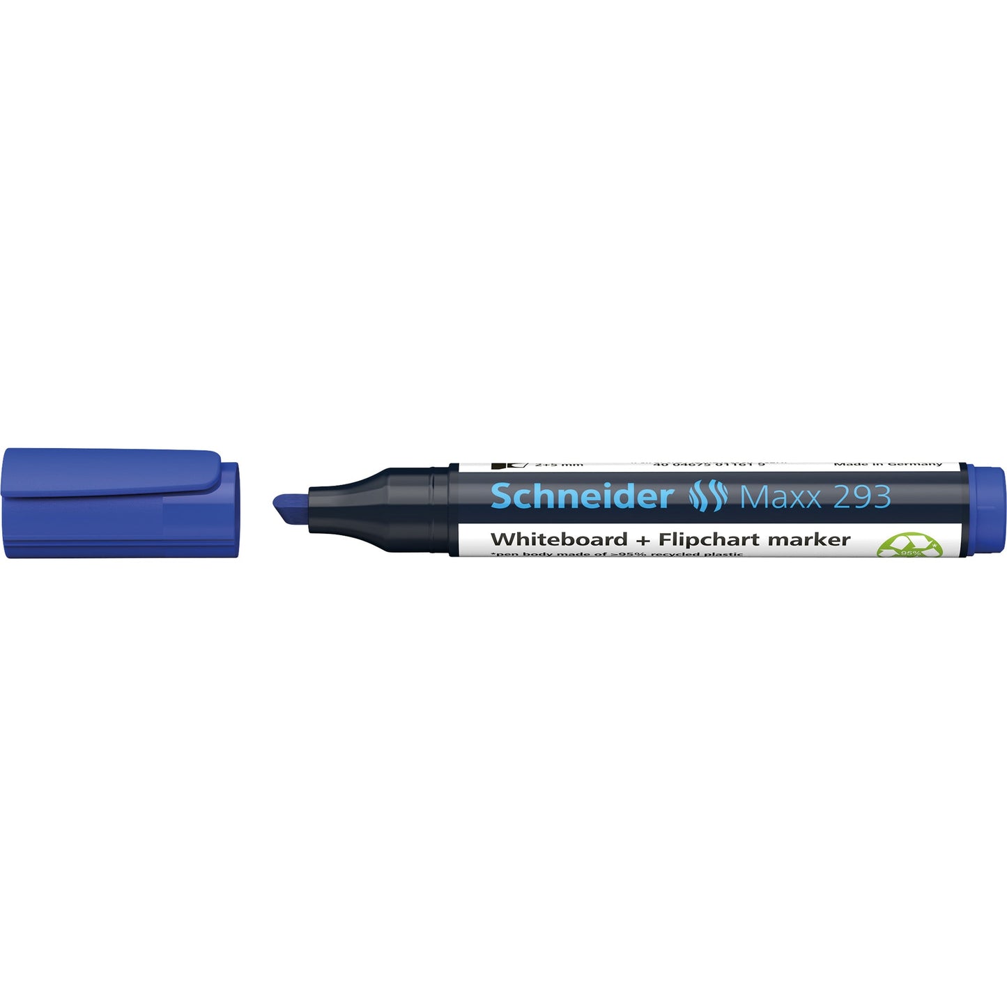Schneider Whiteboard-/Flipchartmarker Maxx 293 2-5mm blau Keilspitze