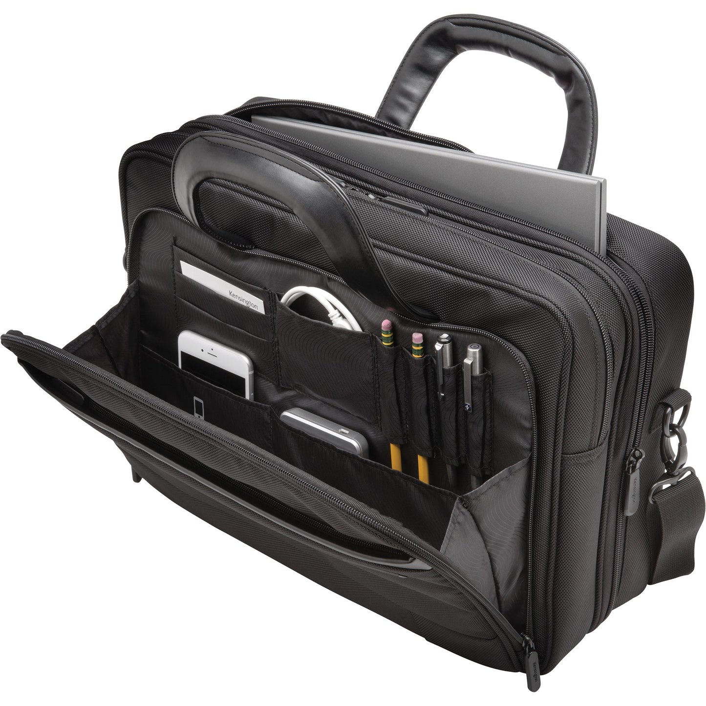 Kensington Notebooktasche ContourT 2.0 Business 29 x 39 x 4 cm (B x H x T) 46,5 x 42 x 15,2 cm (B x H x T) Polyester schwarz