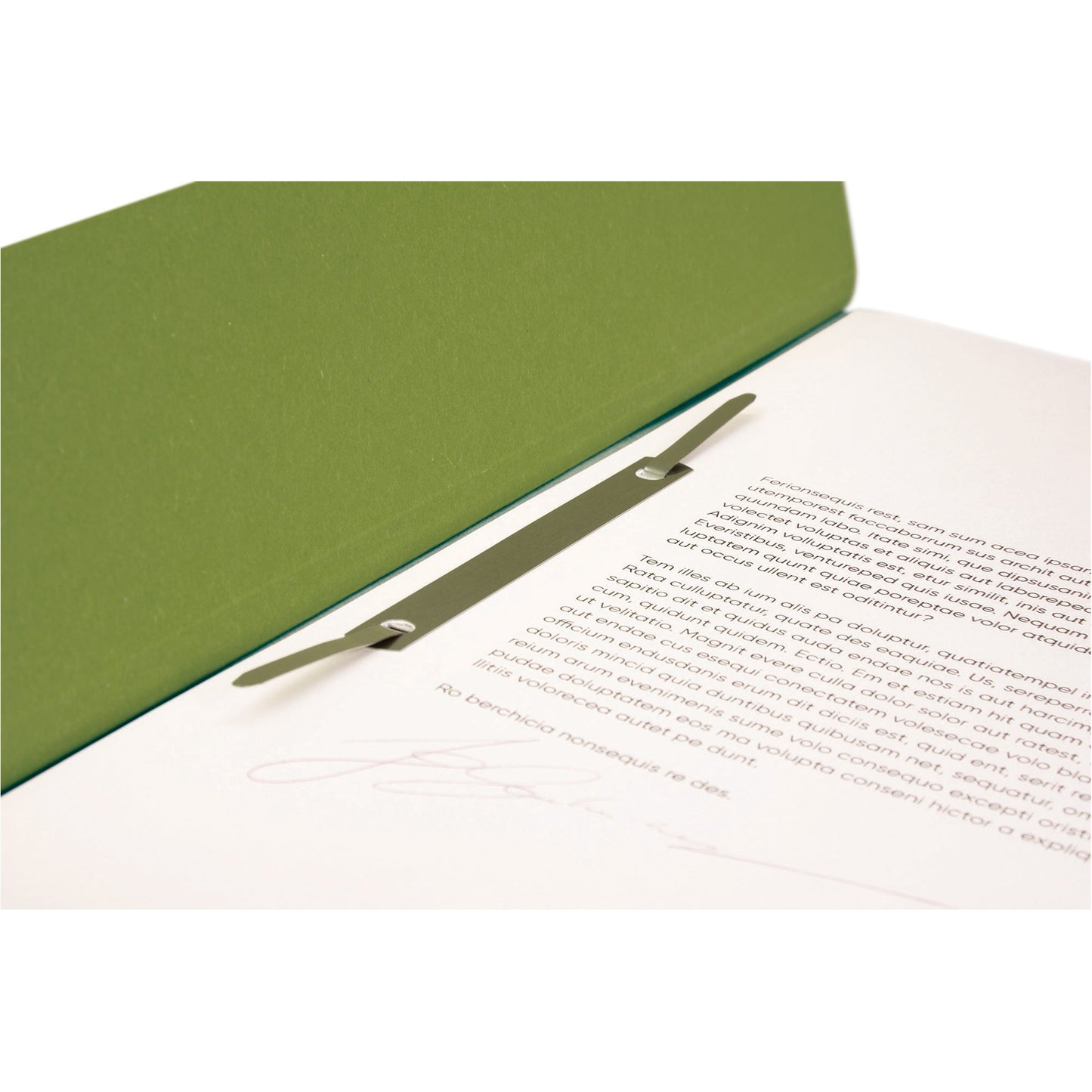 Falken Einhakhefter DIN A4 250g/m² Manilakarton grün