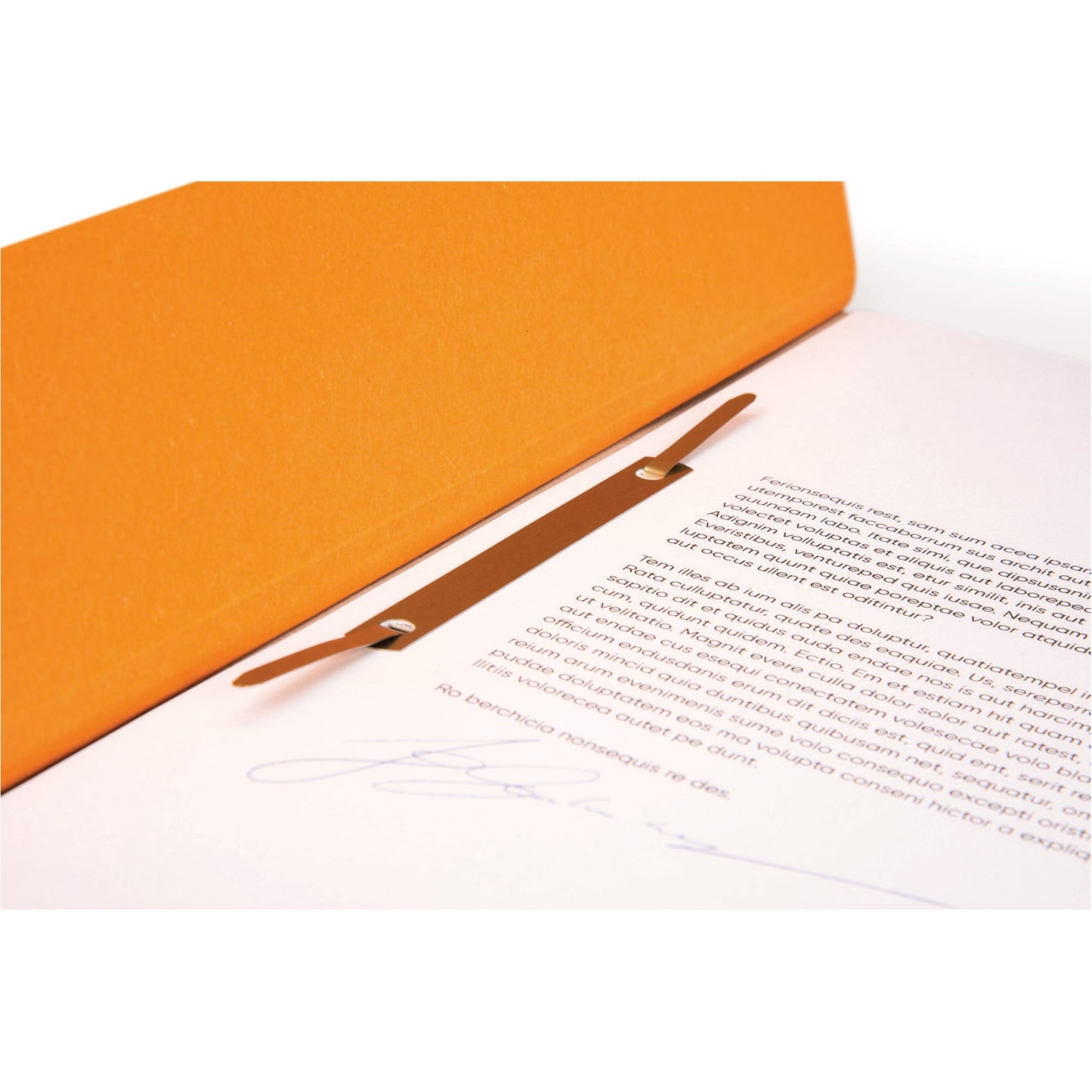 Falken Einhakhefter DIN A4 250g/m² Manilakarton orange