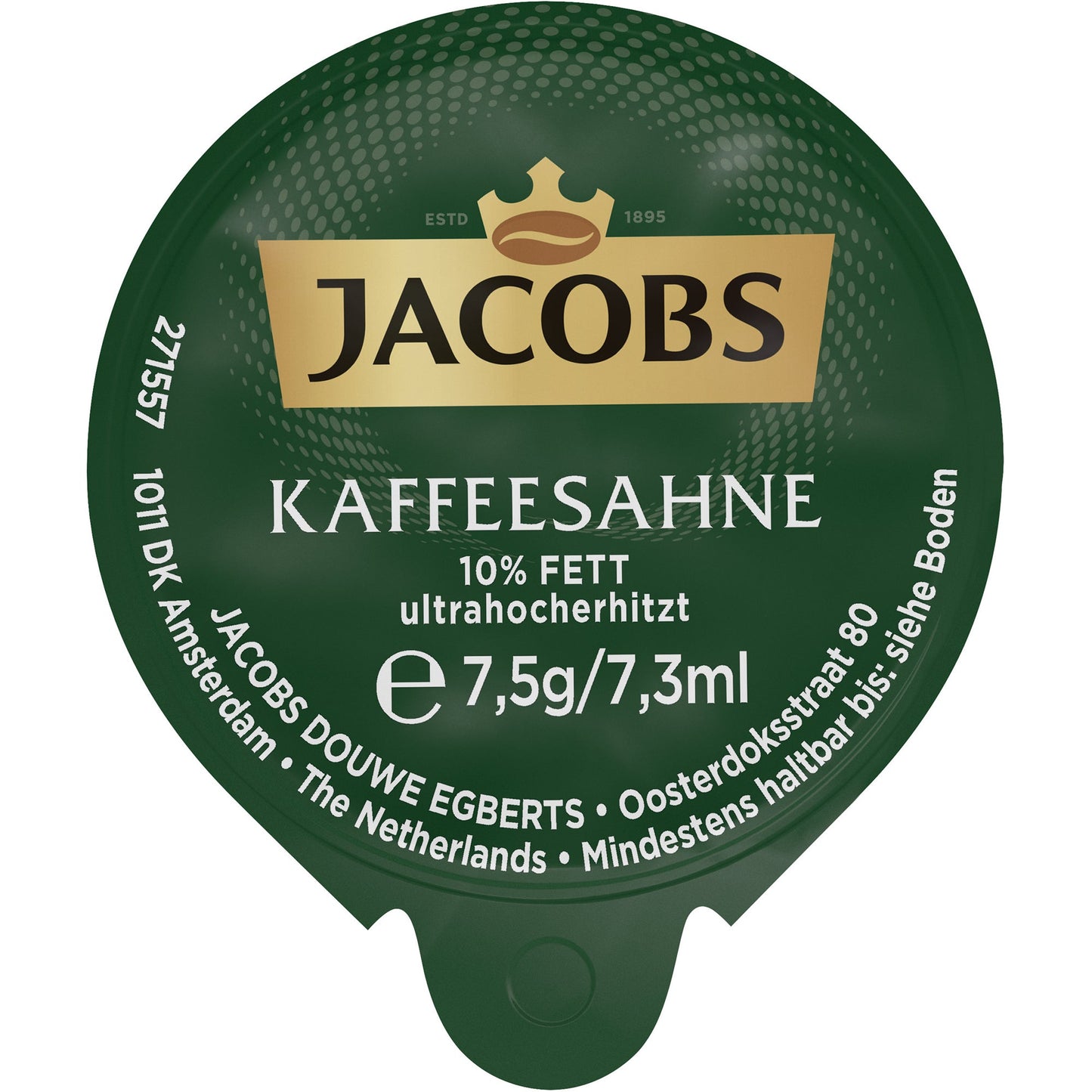 JACOBS Kaffeesahne Professional Portionsdose 10% 240 x 7,5 g/Pack.