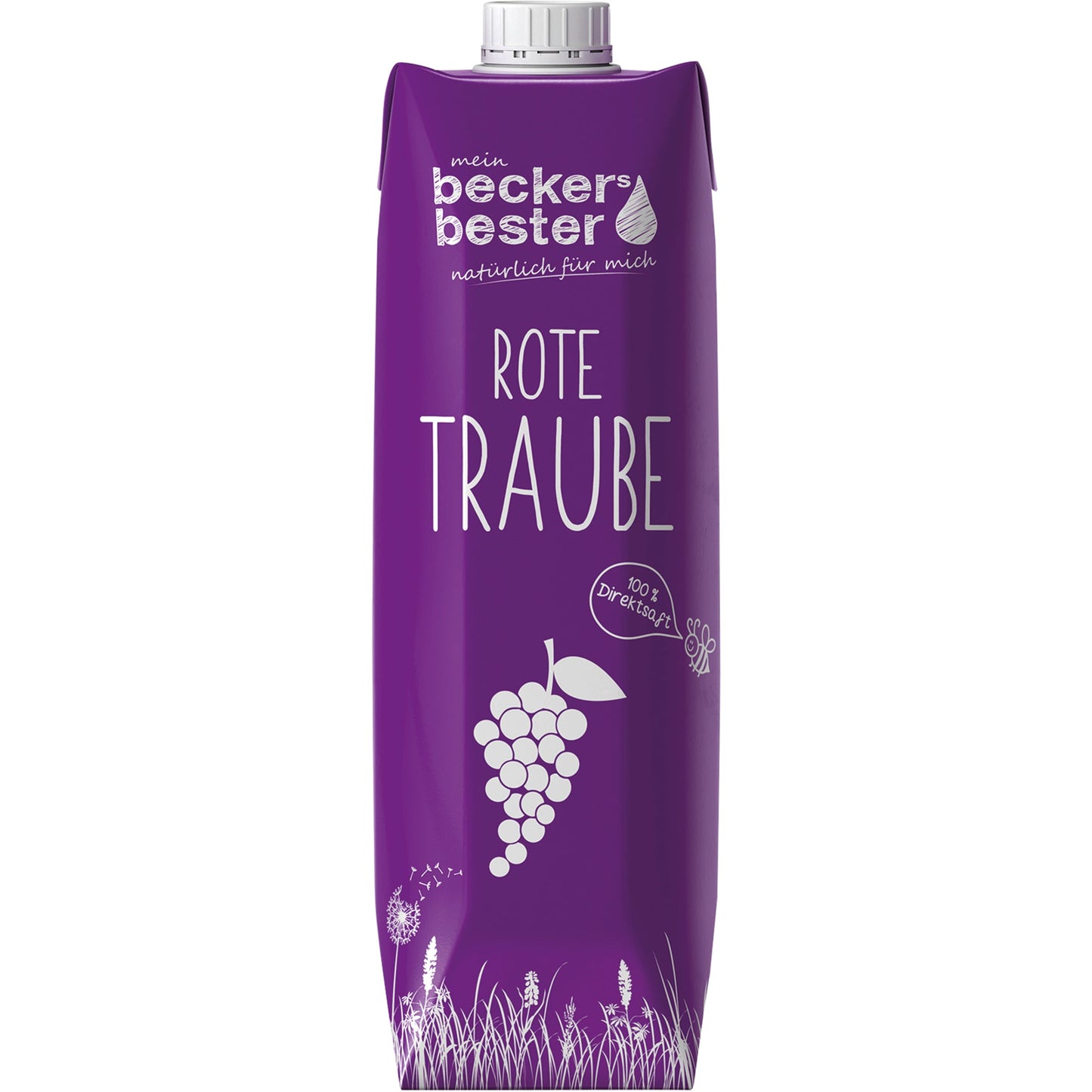 beckers bester Fruchtsaft Traube rot 6 x 1 l/Pack.