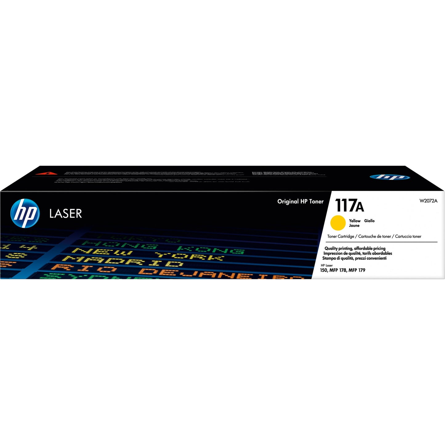 HP Toner Originalzubehör 117A ca. 700 Seiten gelb
