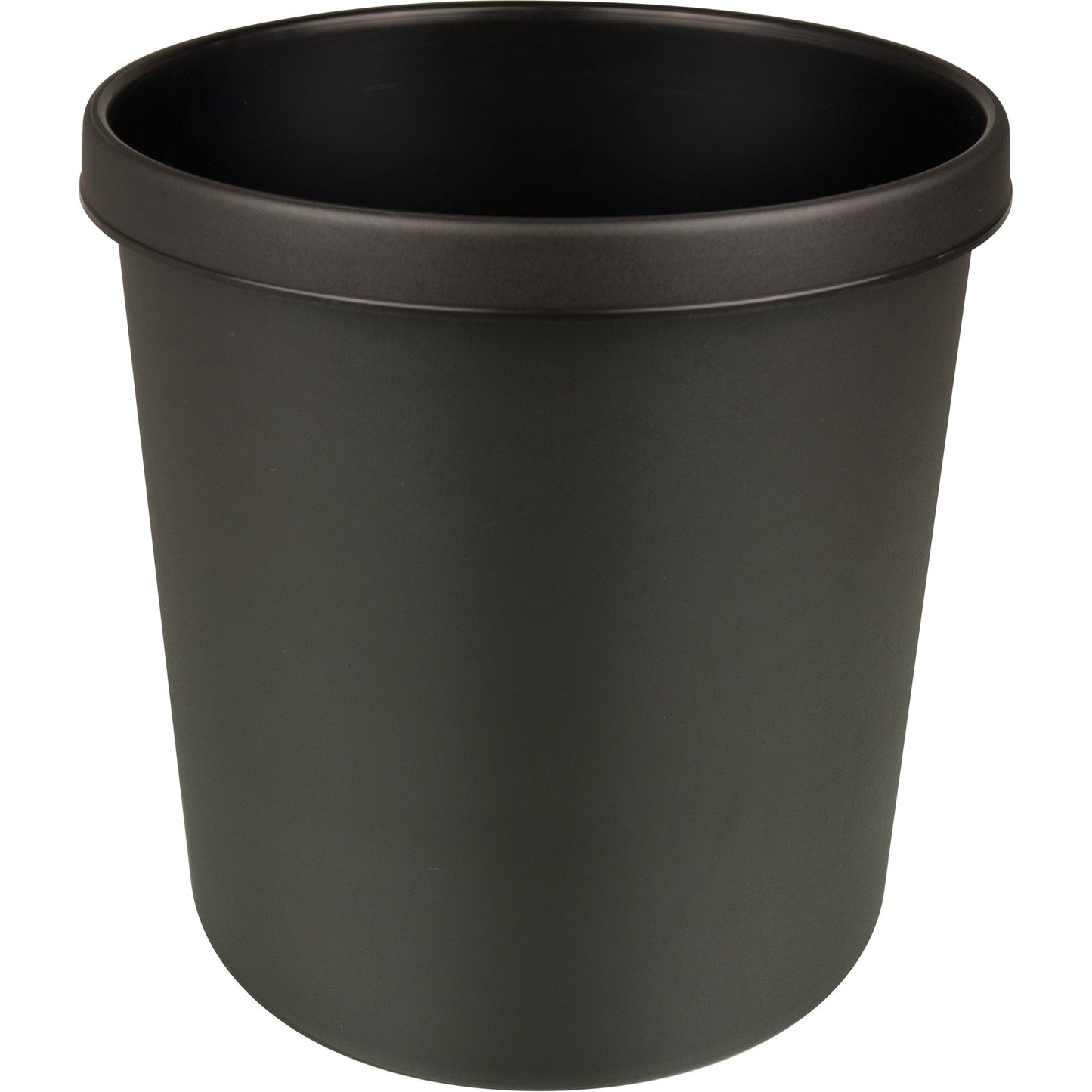 helit Papierkorb the firefighter 30 x 31 cm (Ø x H) Kunststoff Farbe: schwarz 1 Sortierfach