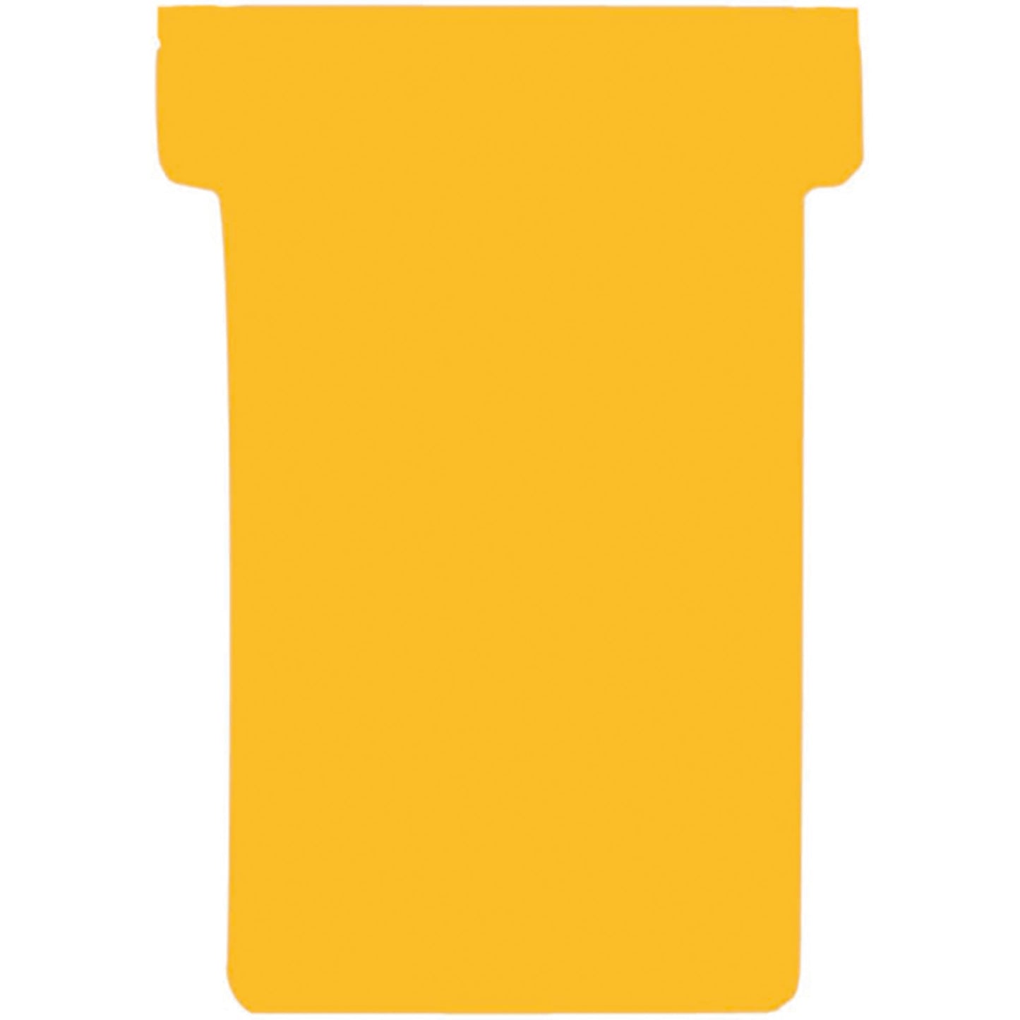 FRANKEN T-Karte 48 x 84 mm (B x H) 170g/m² 100 % Altpapier orange 100 St./Pack.