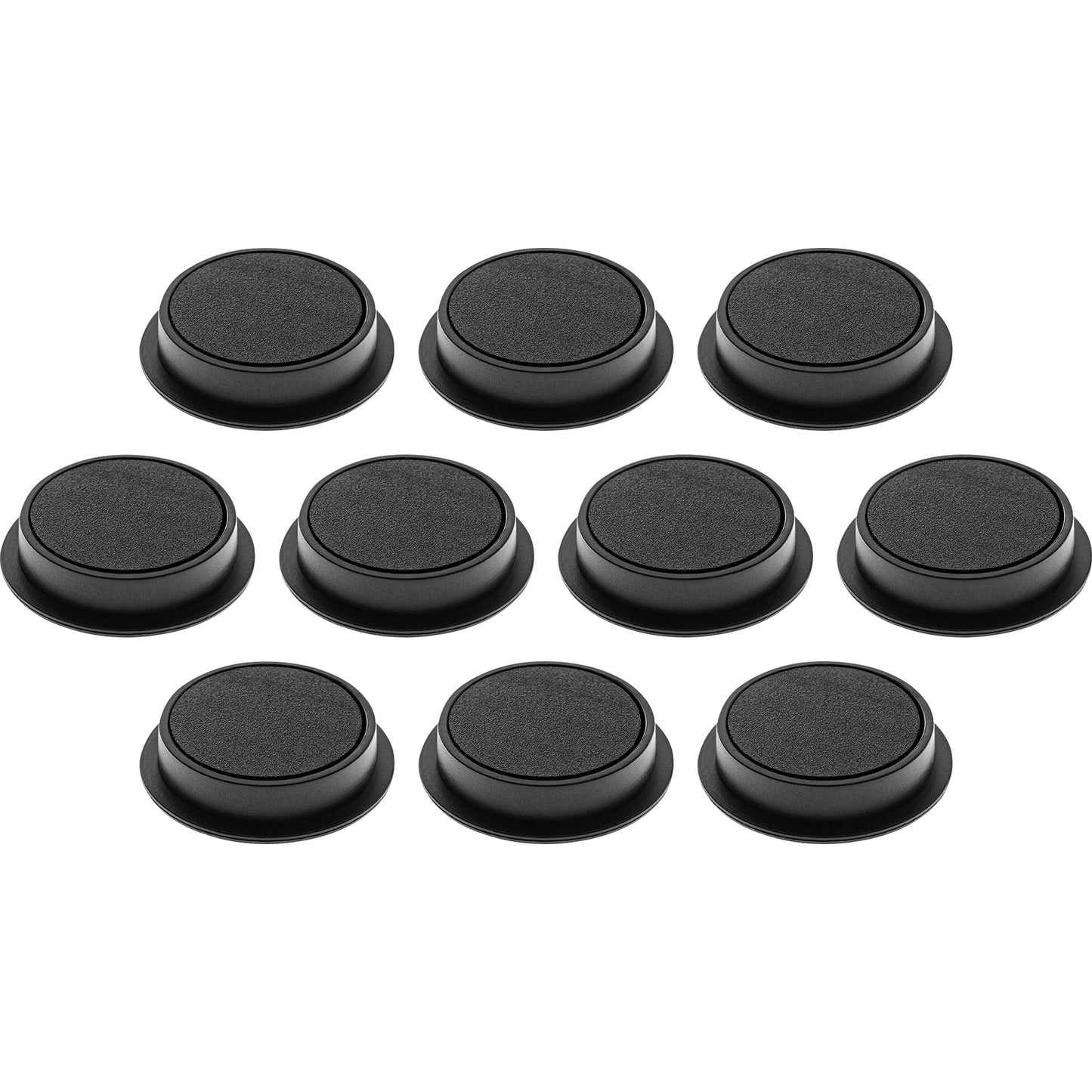 magnetoplan® Magnet Discofix Junior 34mm 1,3kg Ferrit schwarz 10 St./Pack.
