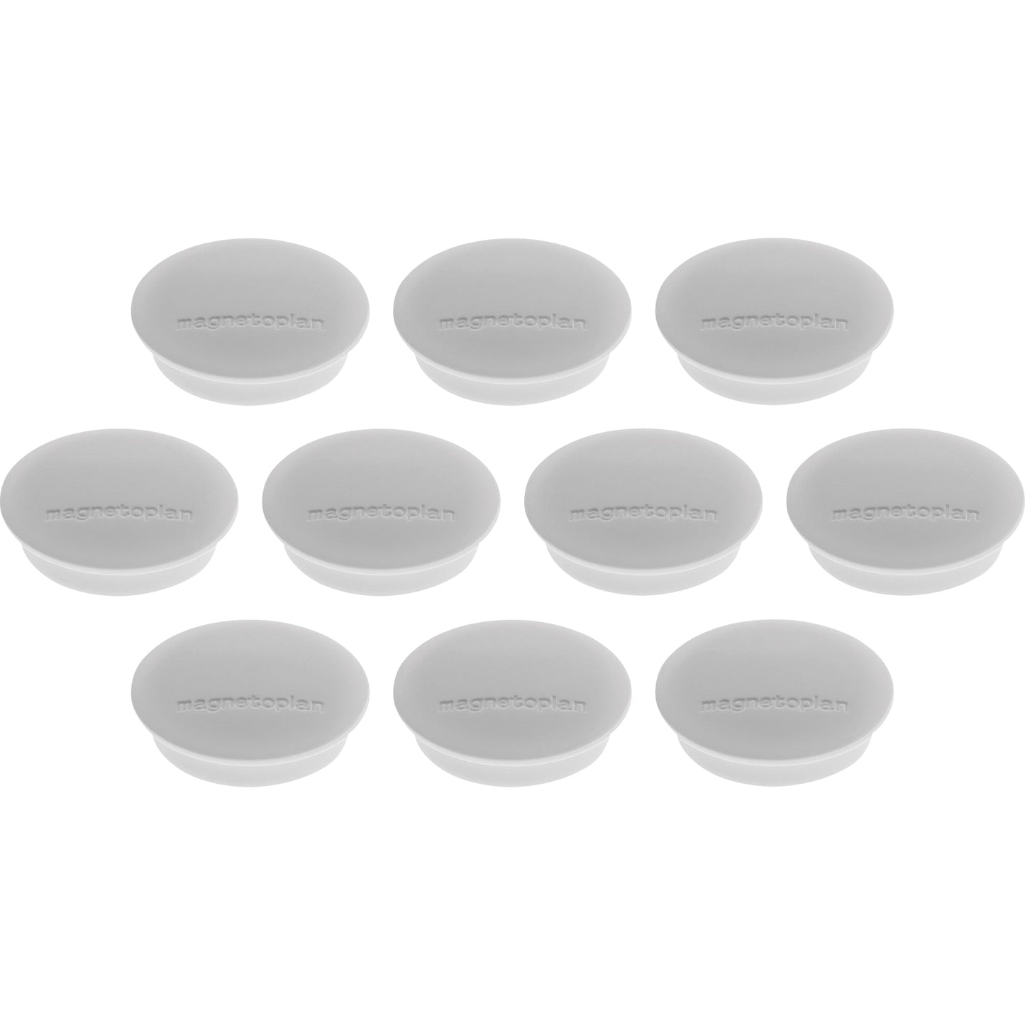 magnetoplan® Magnet Discofix Junior 34mm 1,3kg Ferrit grau 10 St./Pack.