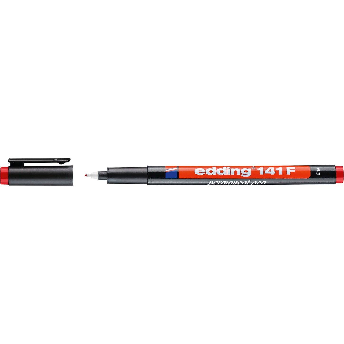 edding Folienstift 141 F 0,6mm rot nicht dokumentenecht