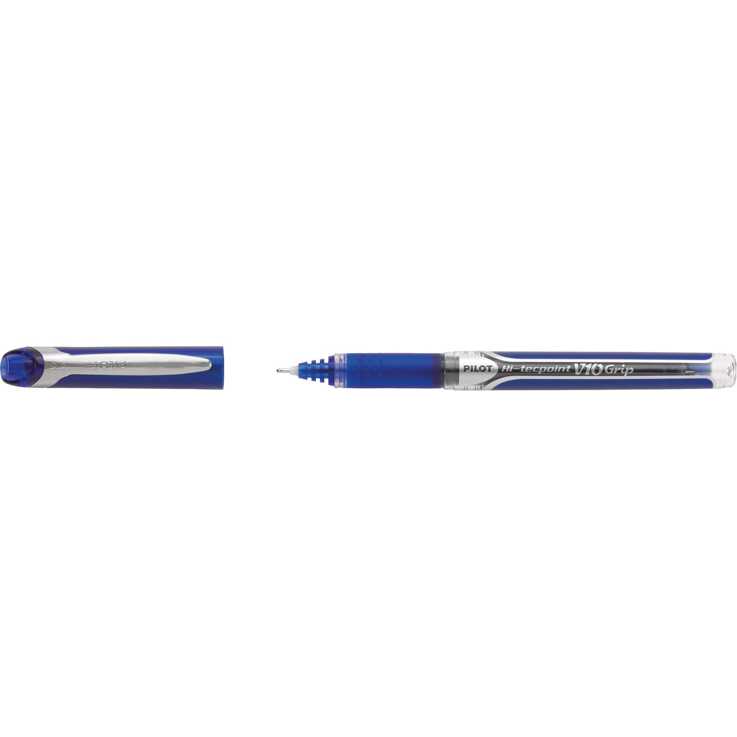 PILOT Tintenroller Hi-Tecpoint V10 Grip 0,6mm blau Rundspitze dokumentenecht