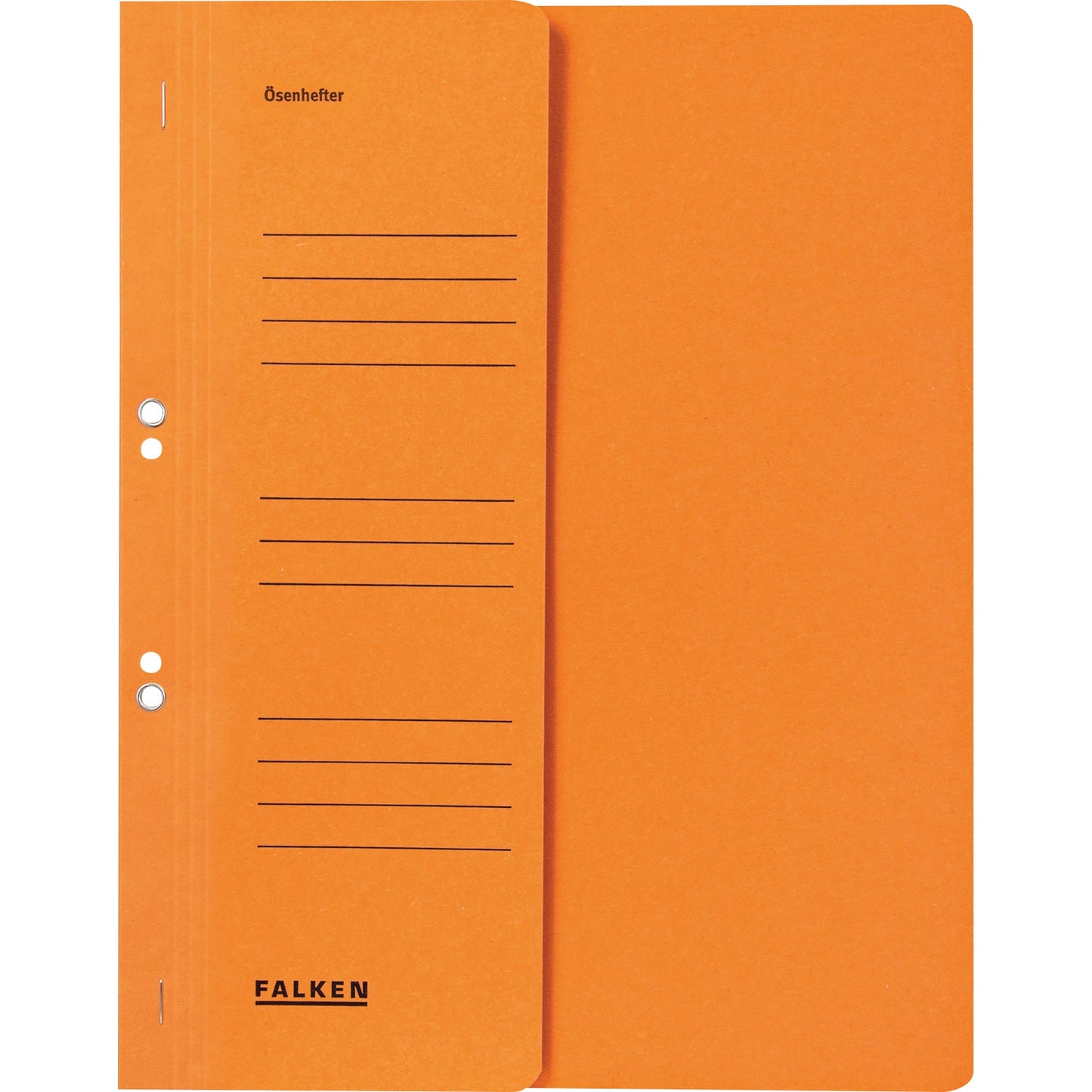 Falken Ösenhefter DIN A4 250g/m² Manilakarton, recycelt orange