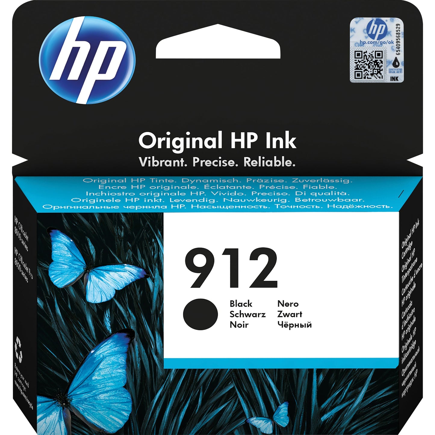 HP Tintenpatrone Originalzubehör 912 ca. 300 Seiten schwarz 8,29ml
