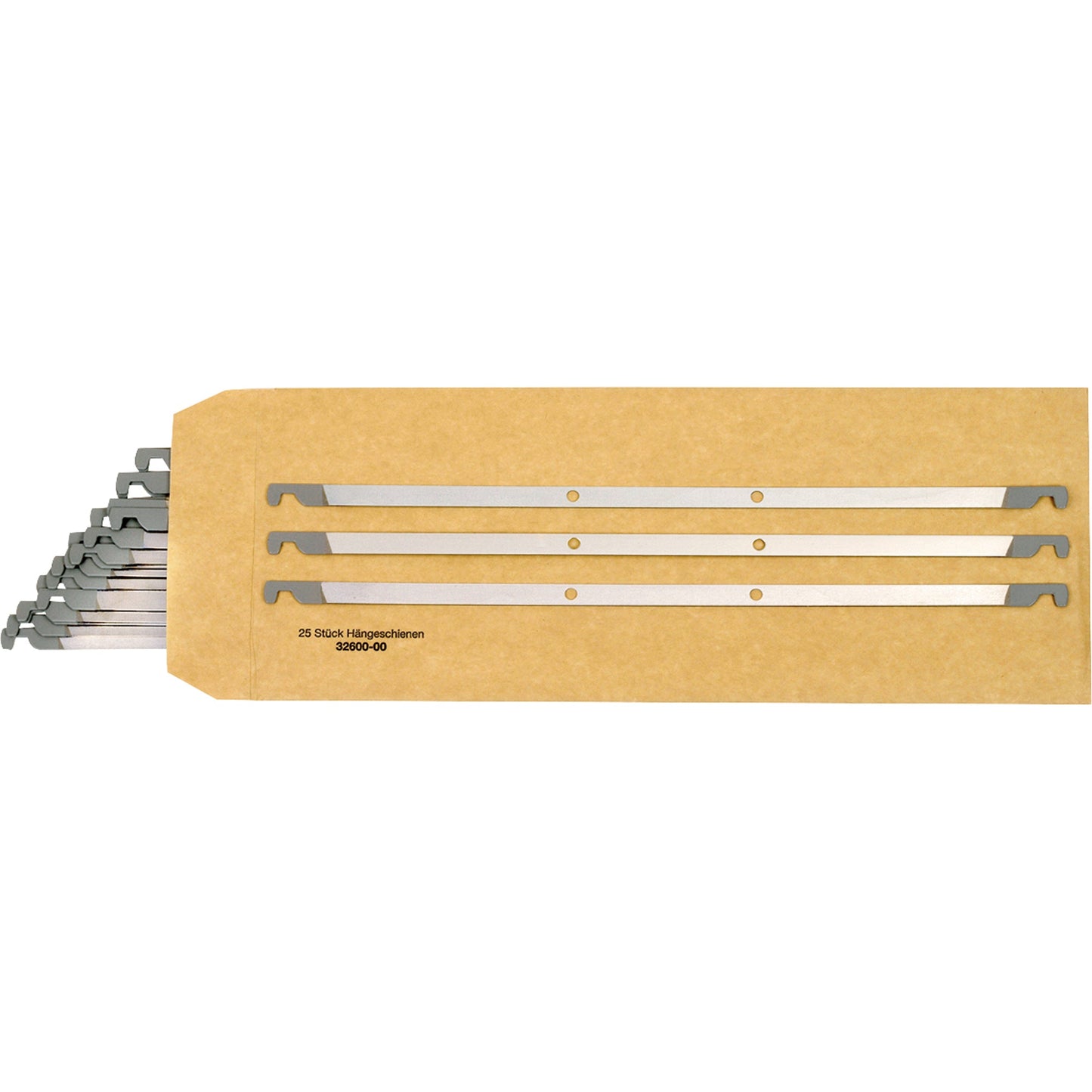 SoldanPlus Hängeschiene 34,7cm Aluminium alu 25 St./Pack.