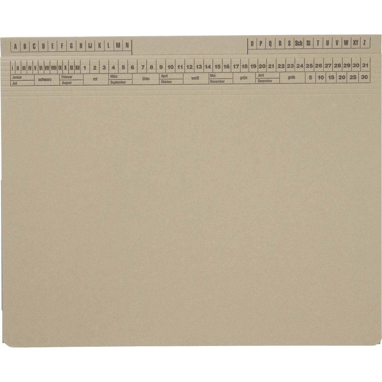 SoldanPlus Hängehefter CLASSIC DIN A4 320g/m² Karton grau