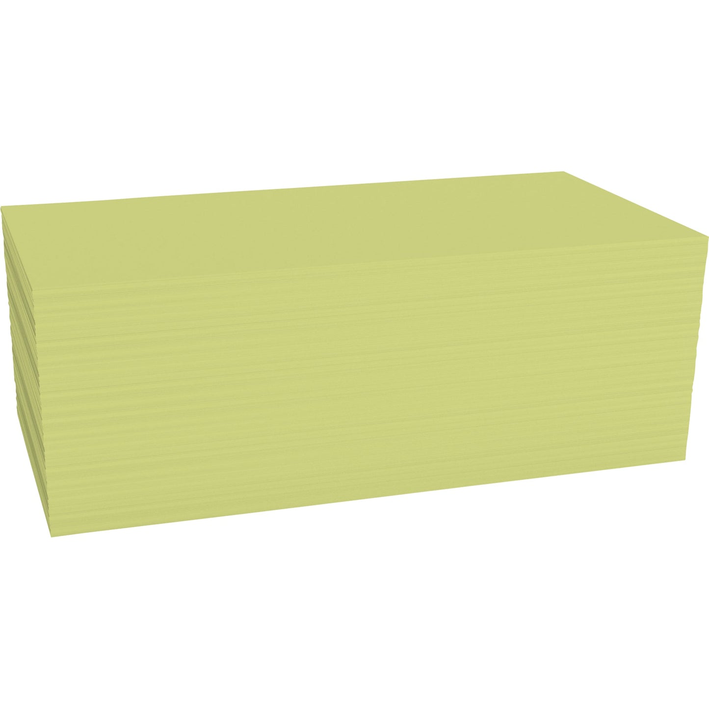 magnetoplan® Moderationskarte 20 x 10 cm (B x H) 120g/m² Offsetpapier gelb 500 St./Pack.